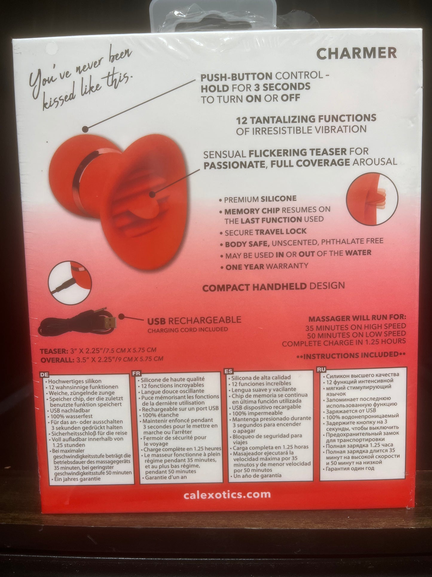 CalExotics French Kiss Charmer Clitoral Vibe