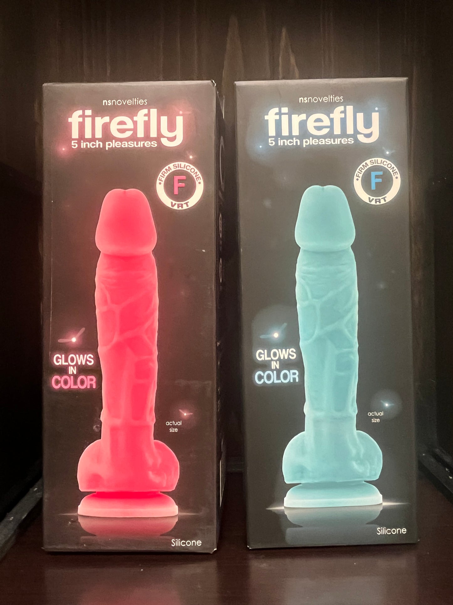 NS Novelties Firefly 5 Inch Pleasures Firm Silicone Dildo