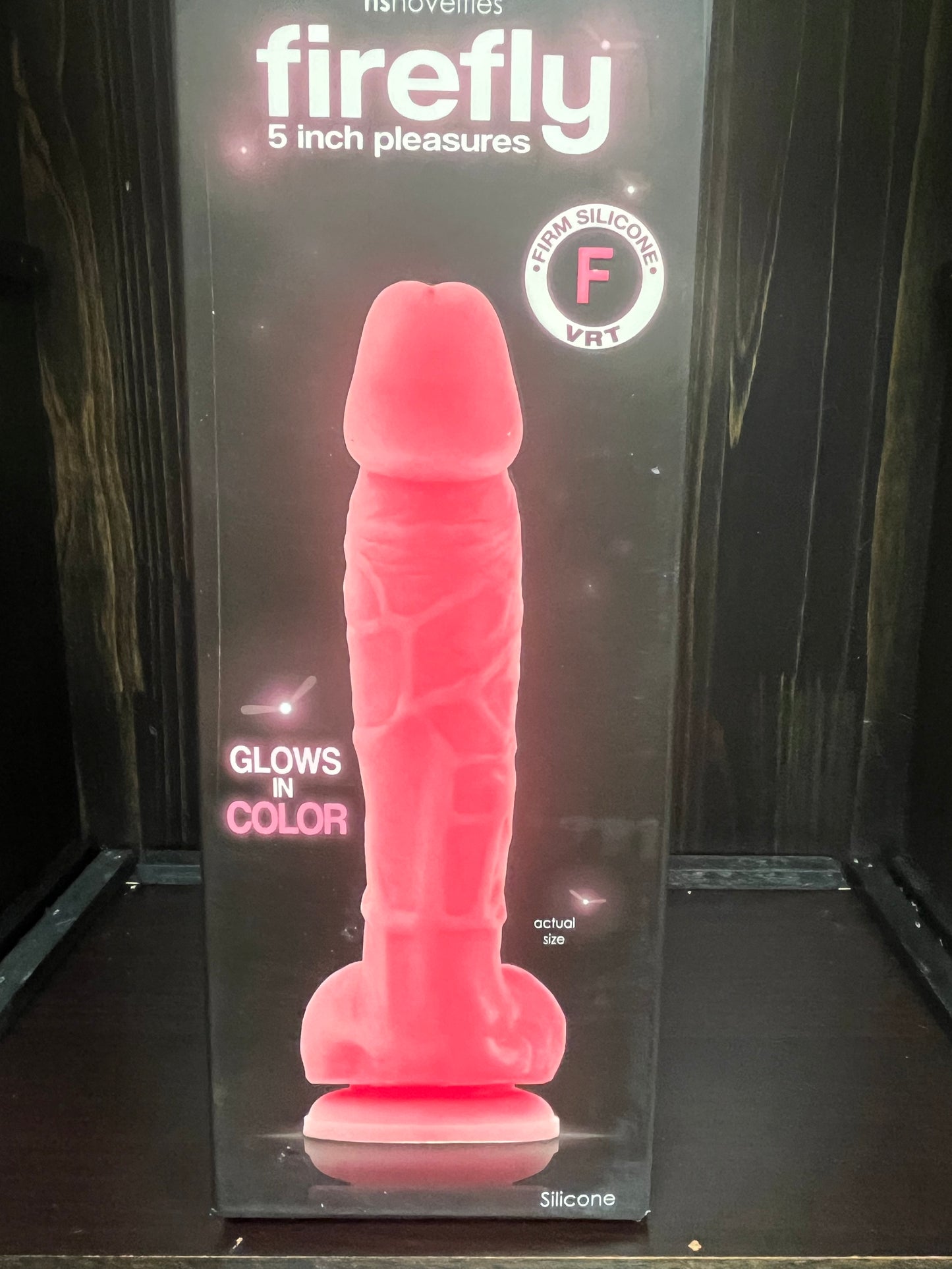 NS Novelties Firefly 5 Inch Pleasures Firm Silicone Dildo