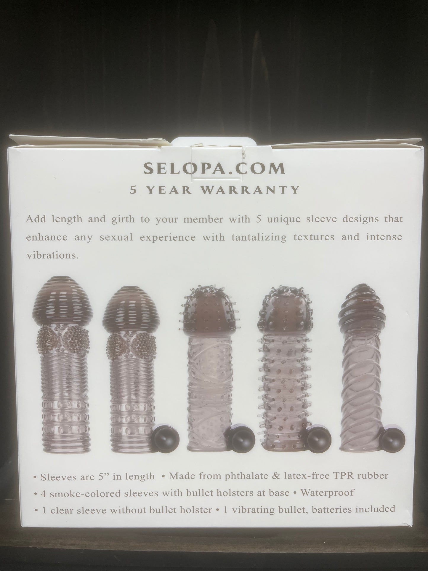 Selopa Choose Your Adventure Sleeves and Bullet