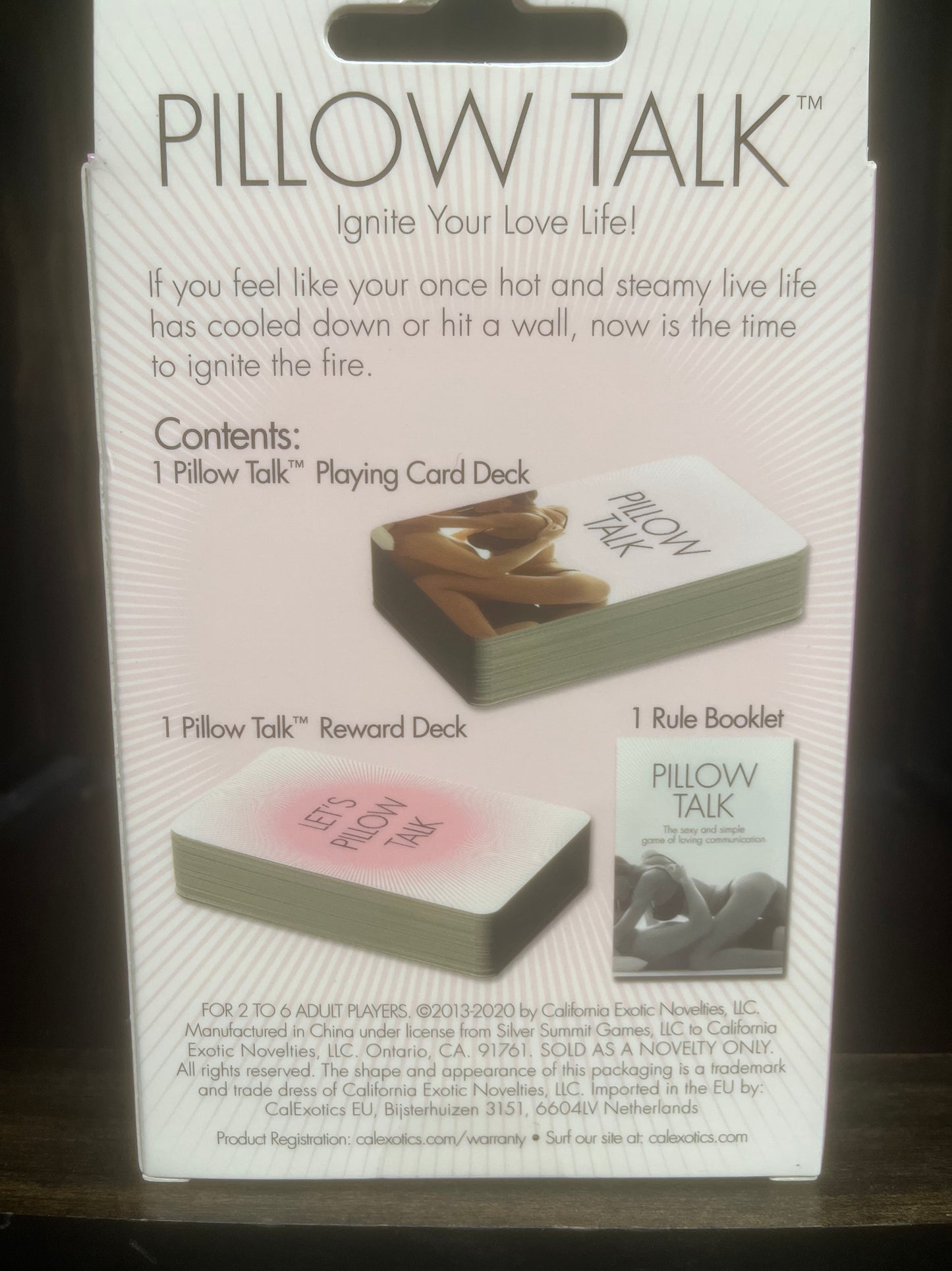 Pillow Talk Card Game
