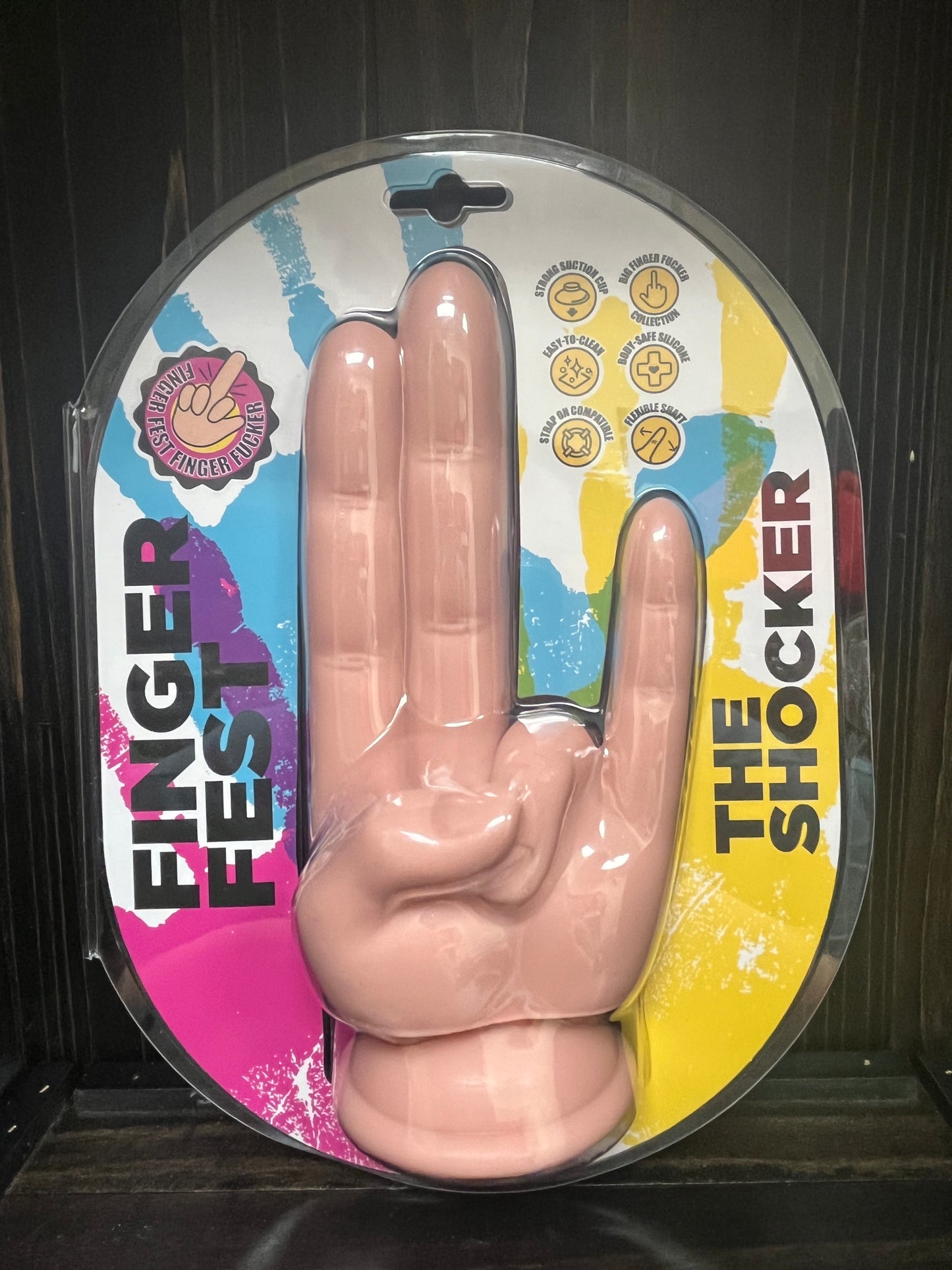 Finger Fest The Shocker Dildo By Hott Products