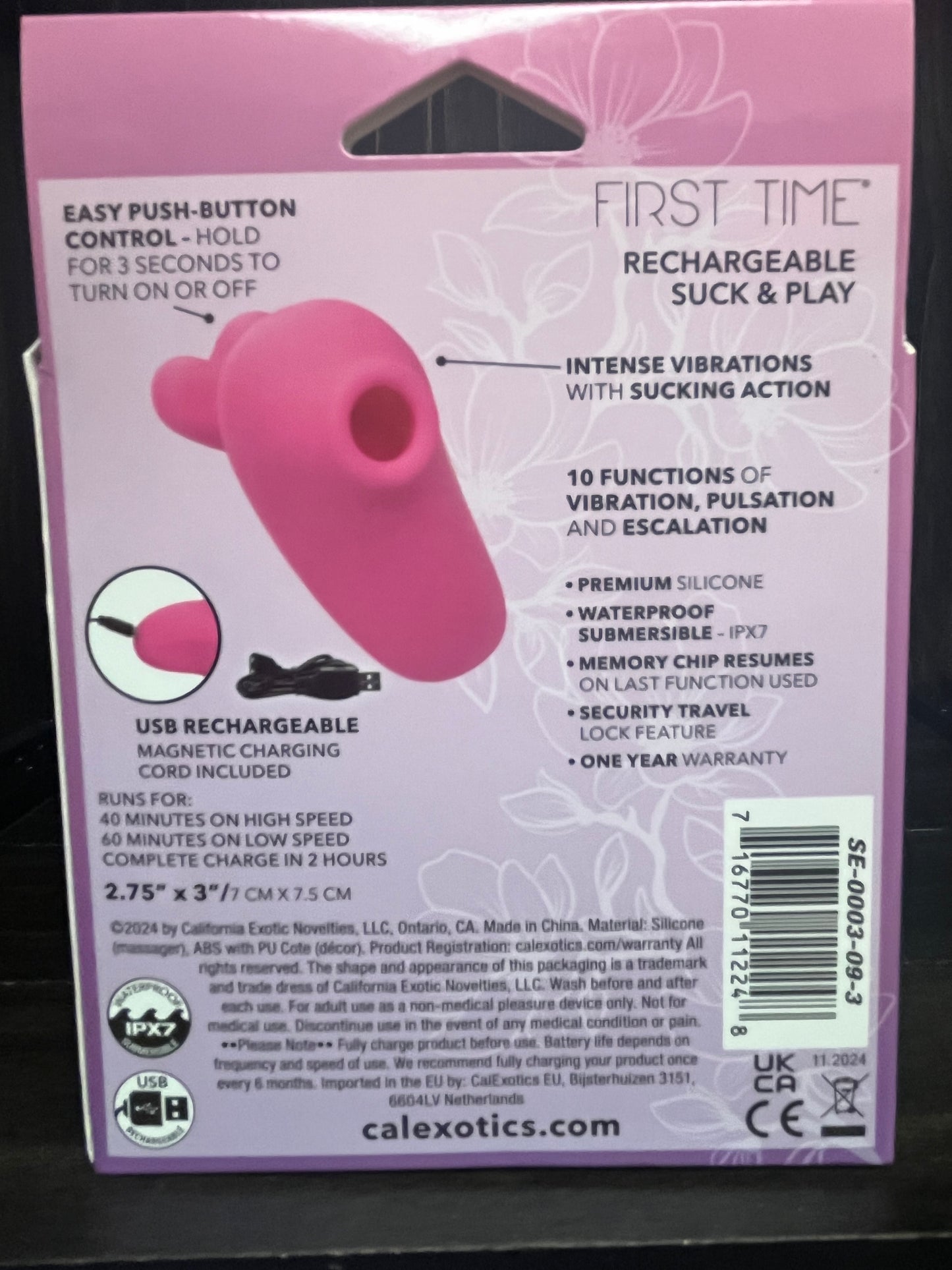 First Time Mini Suck & Play Vibe