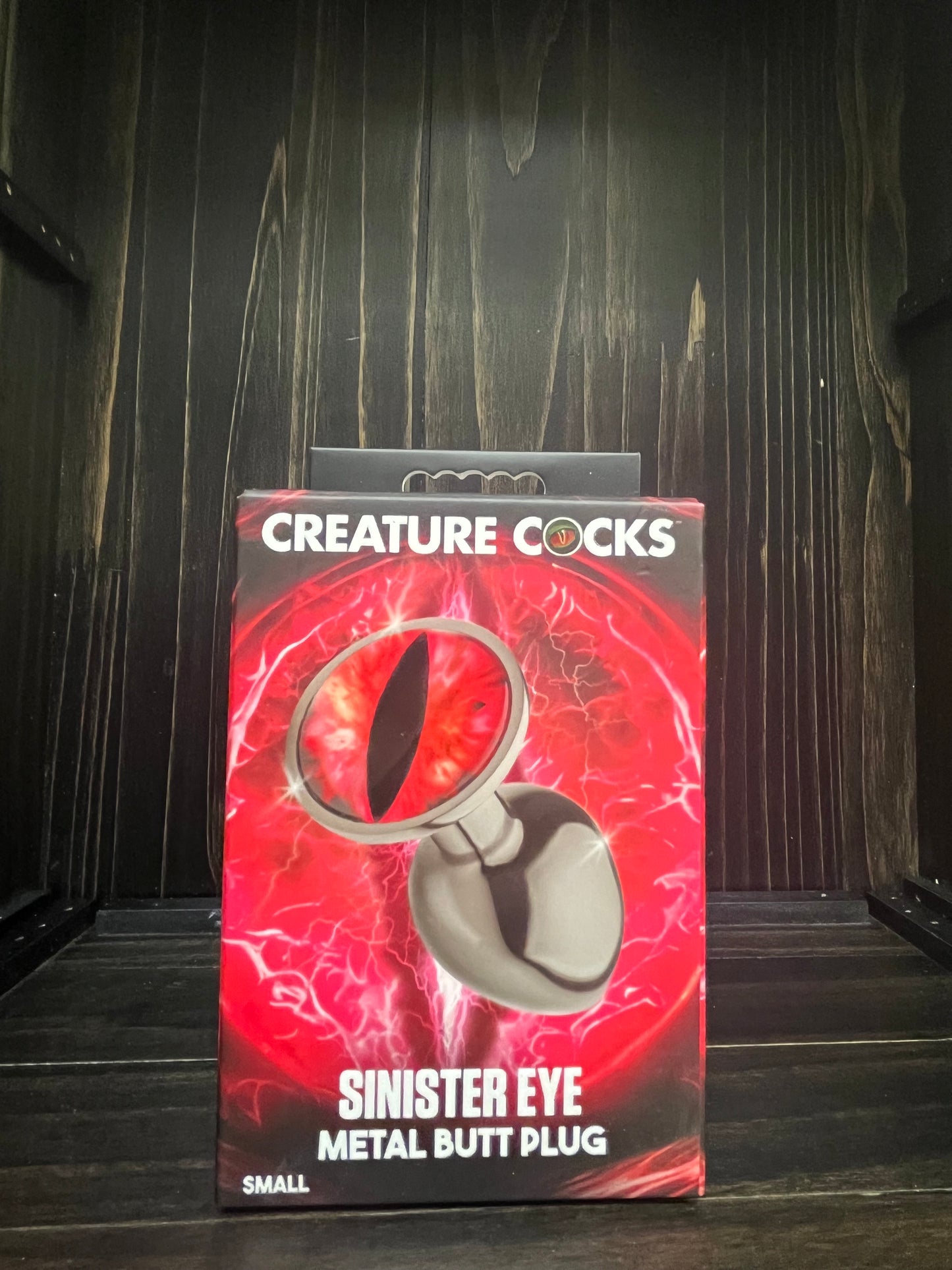 Creature Cocks Sinister Eye Metal Butt Plug