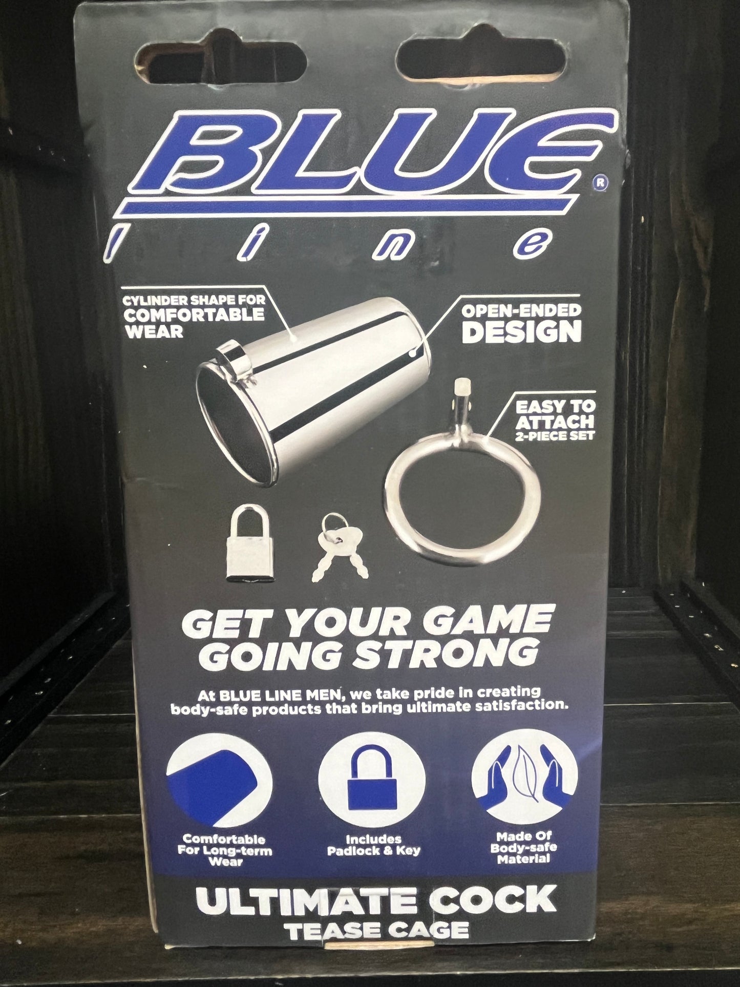 Blue Line Ultimate Cock Tease Cage by BlueLine Men