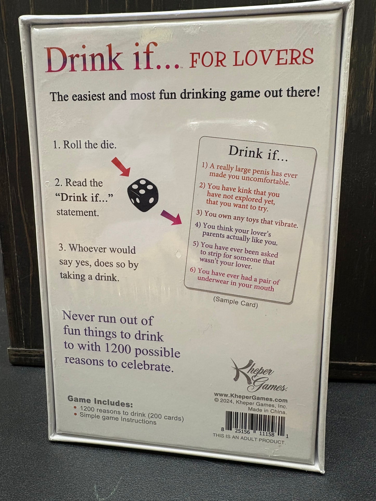 Drink If... For Lovers Game