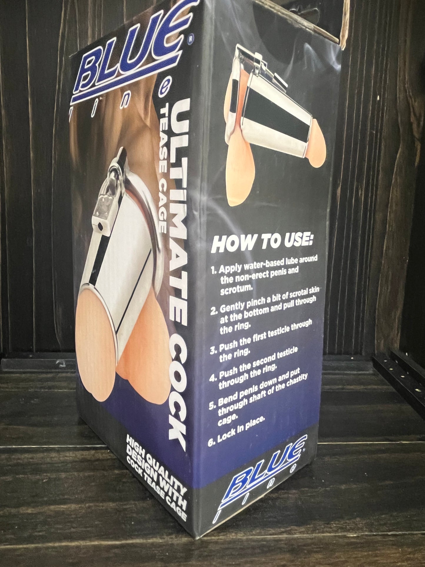 Blue Line Ultimate Cock Tease Cage by BlueLine Men