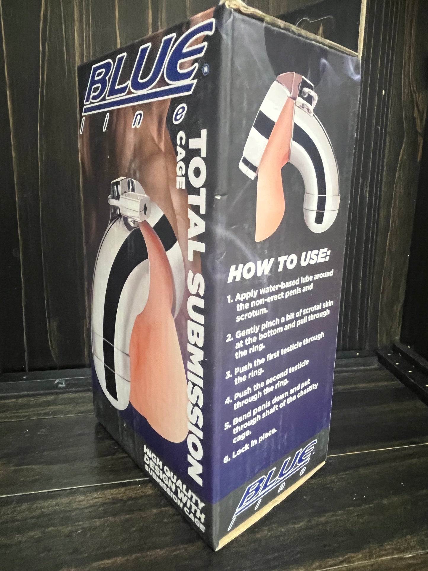 Blue Line Total Submission Cock Cage by Blueline Men