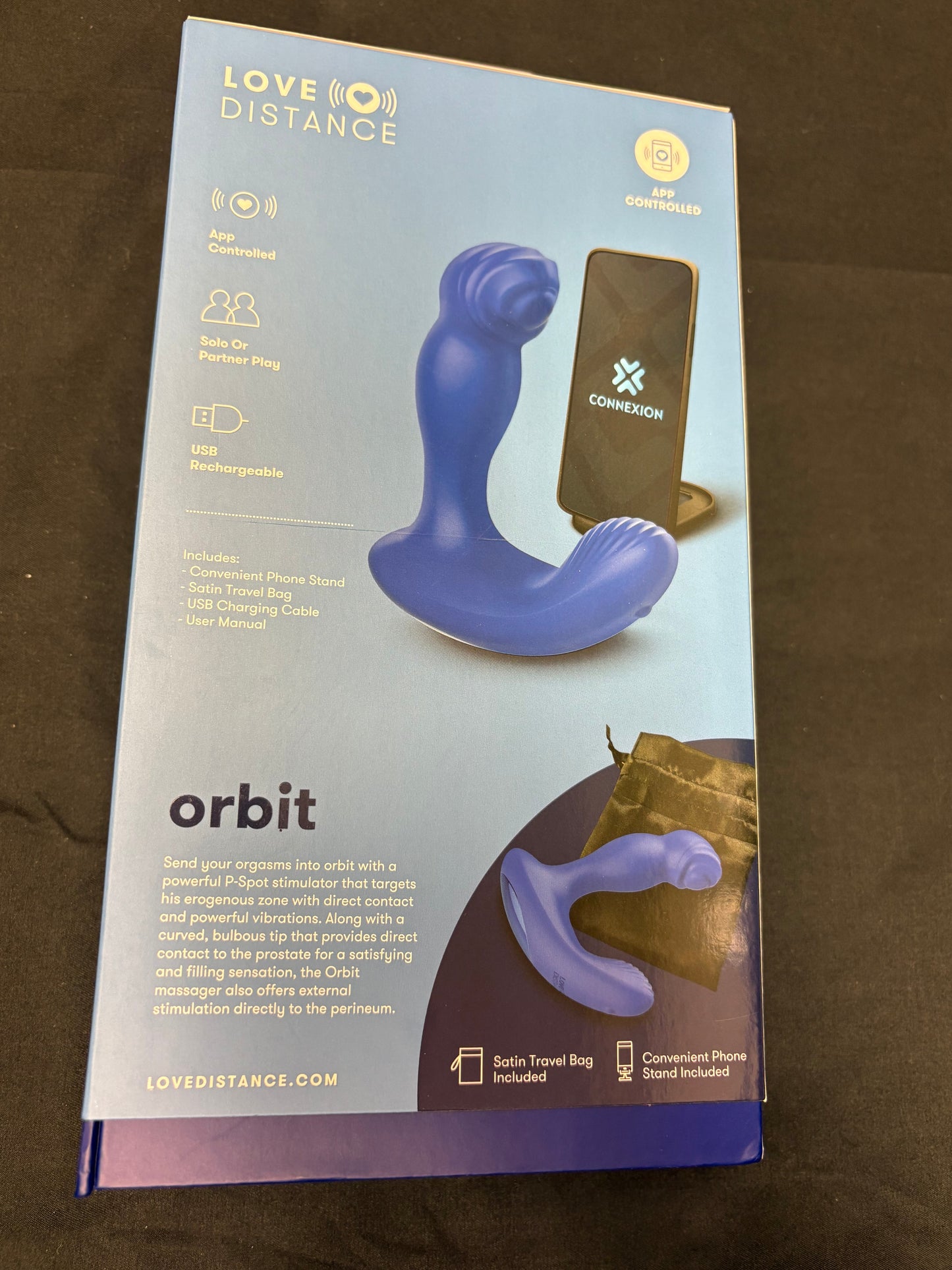Love Distance Orbit App Controlled Prostate Vibe