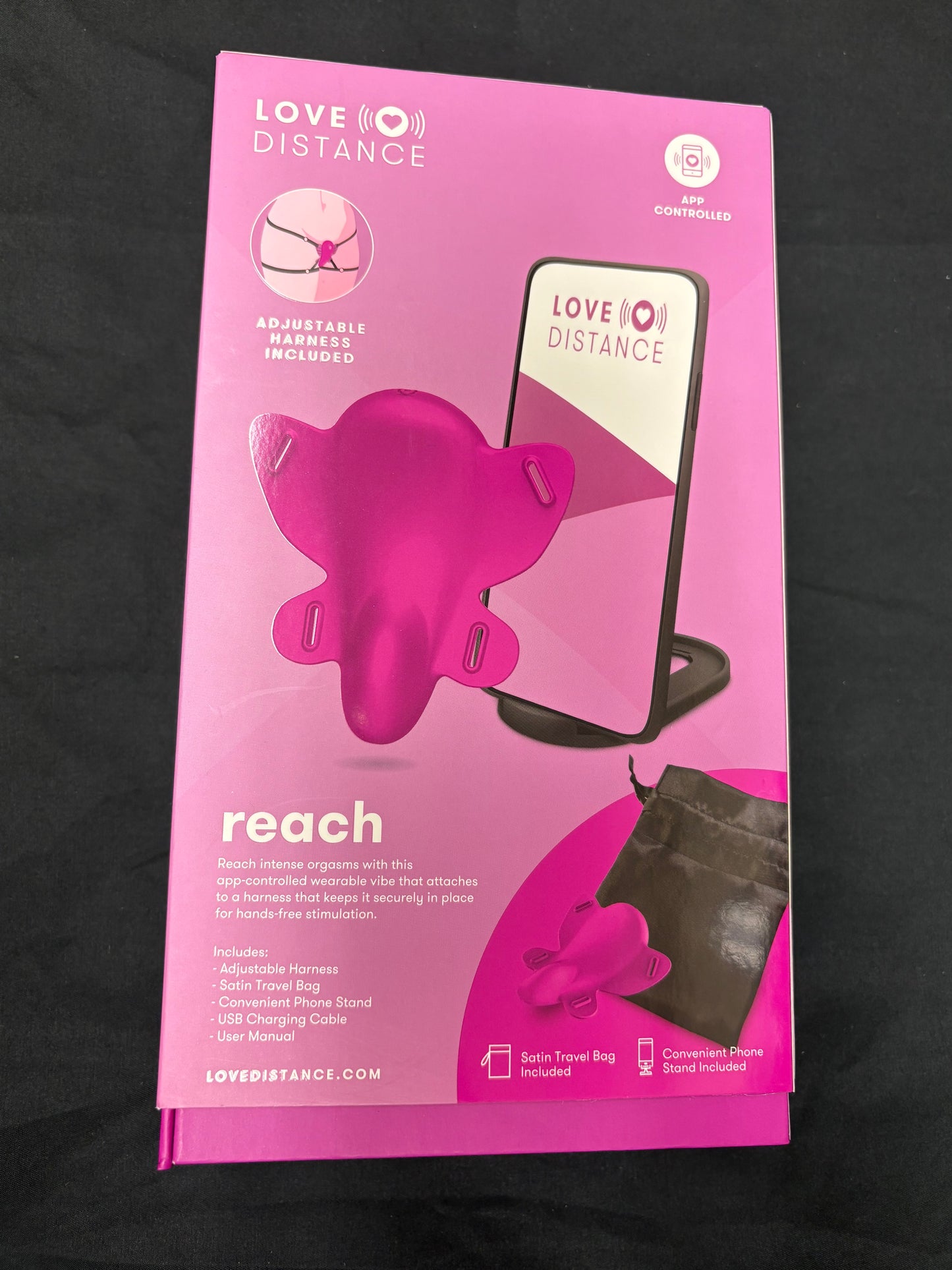 Love Distance Reach App Controlled Wearable Vibe