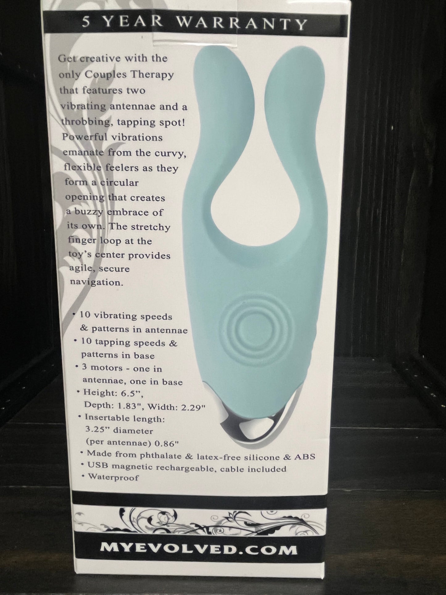 Evolved Novelties Couples Therapy Finger Vibe