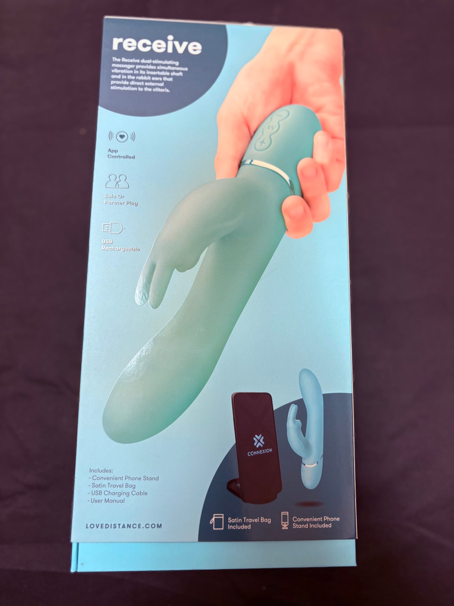 Love Distance Receive App Controlled Rabbit Vibe