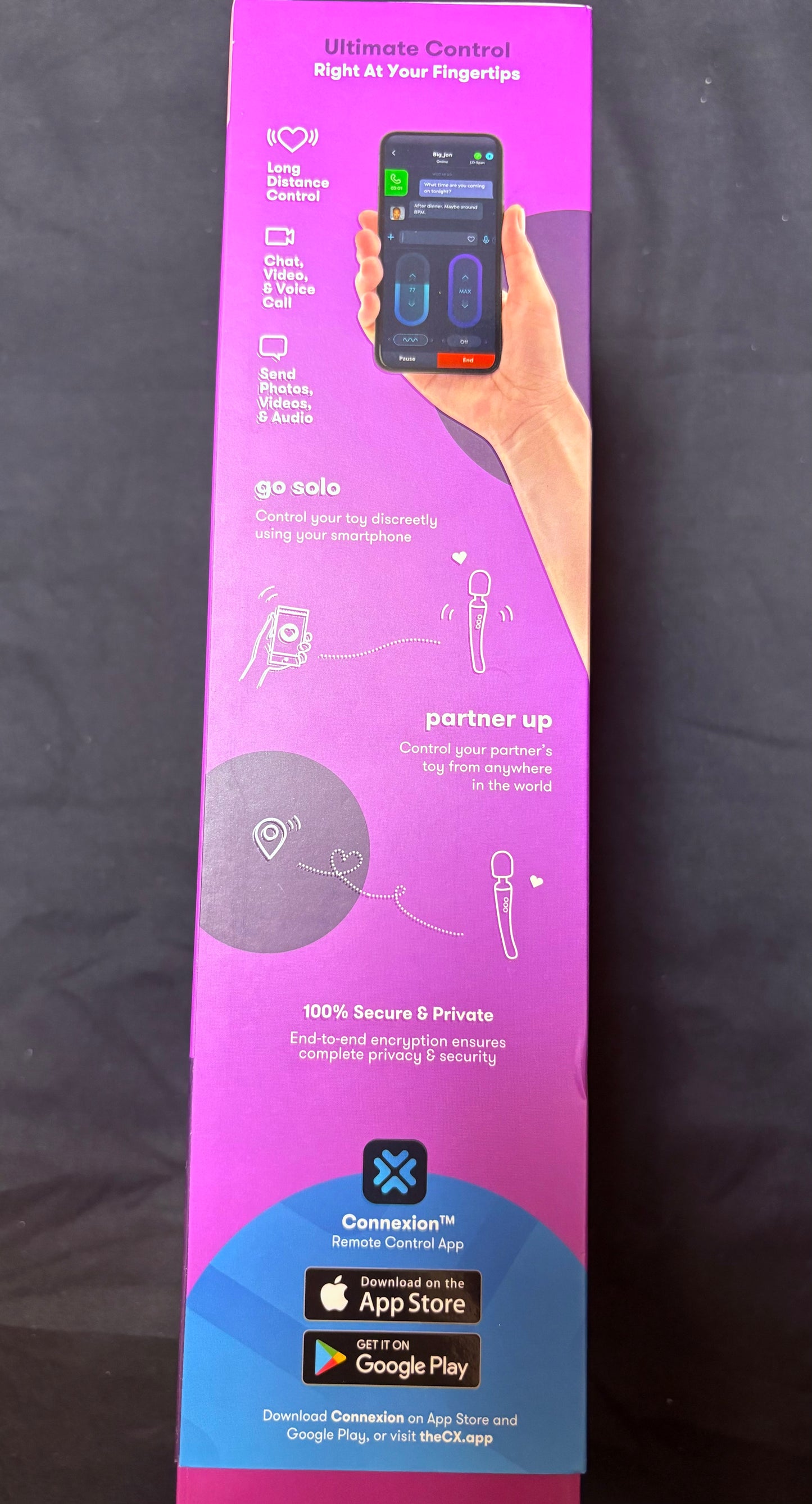 Love Distance Grasp App Controlled Wand