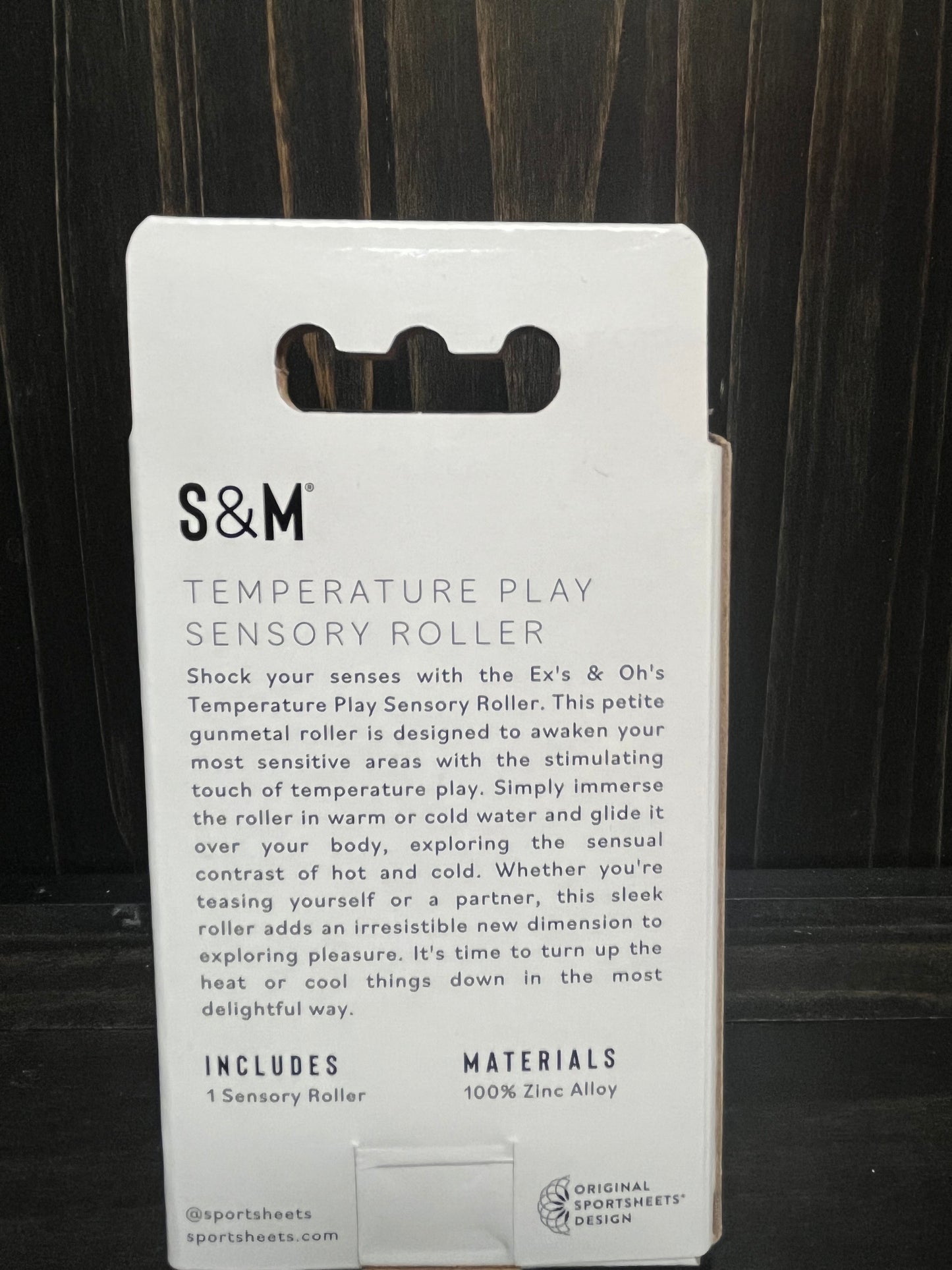 Sex & Mischief Ex's & Oh's Temperature Play Sensory Roller