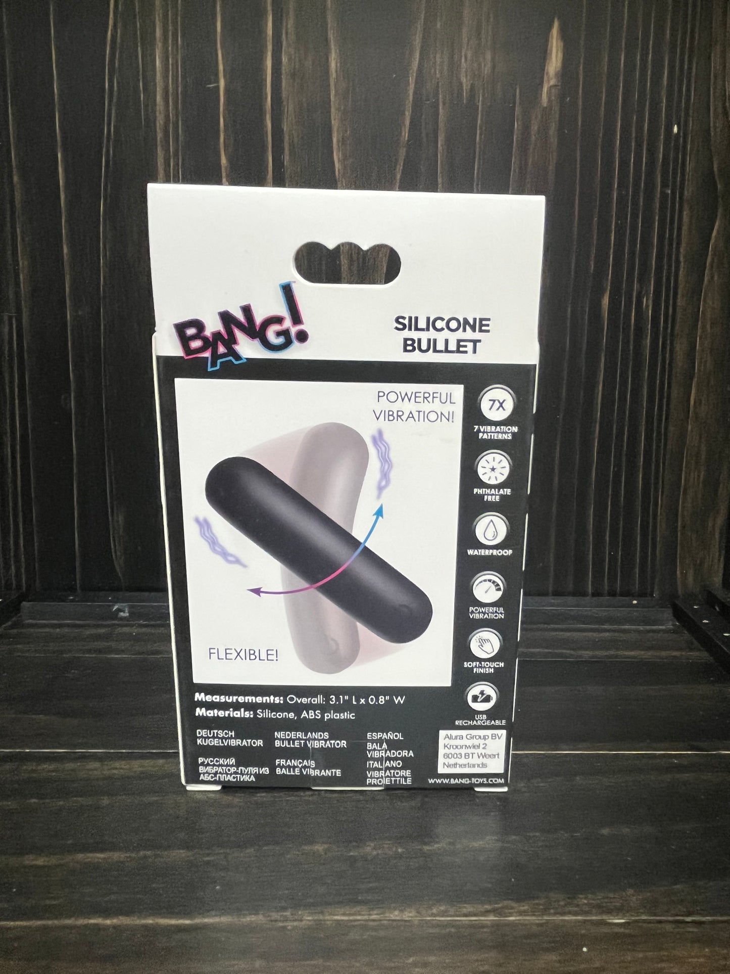 Bang! Flexible Silicone Bullet Vibe