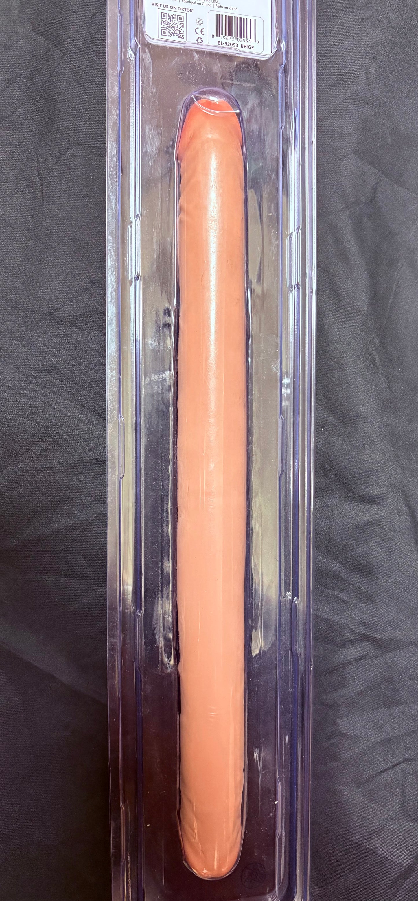 Dr. Skin+ 16.5 Inch Posable Realistic Silicone Double Dildo