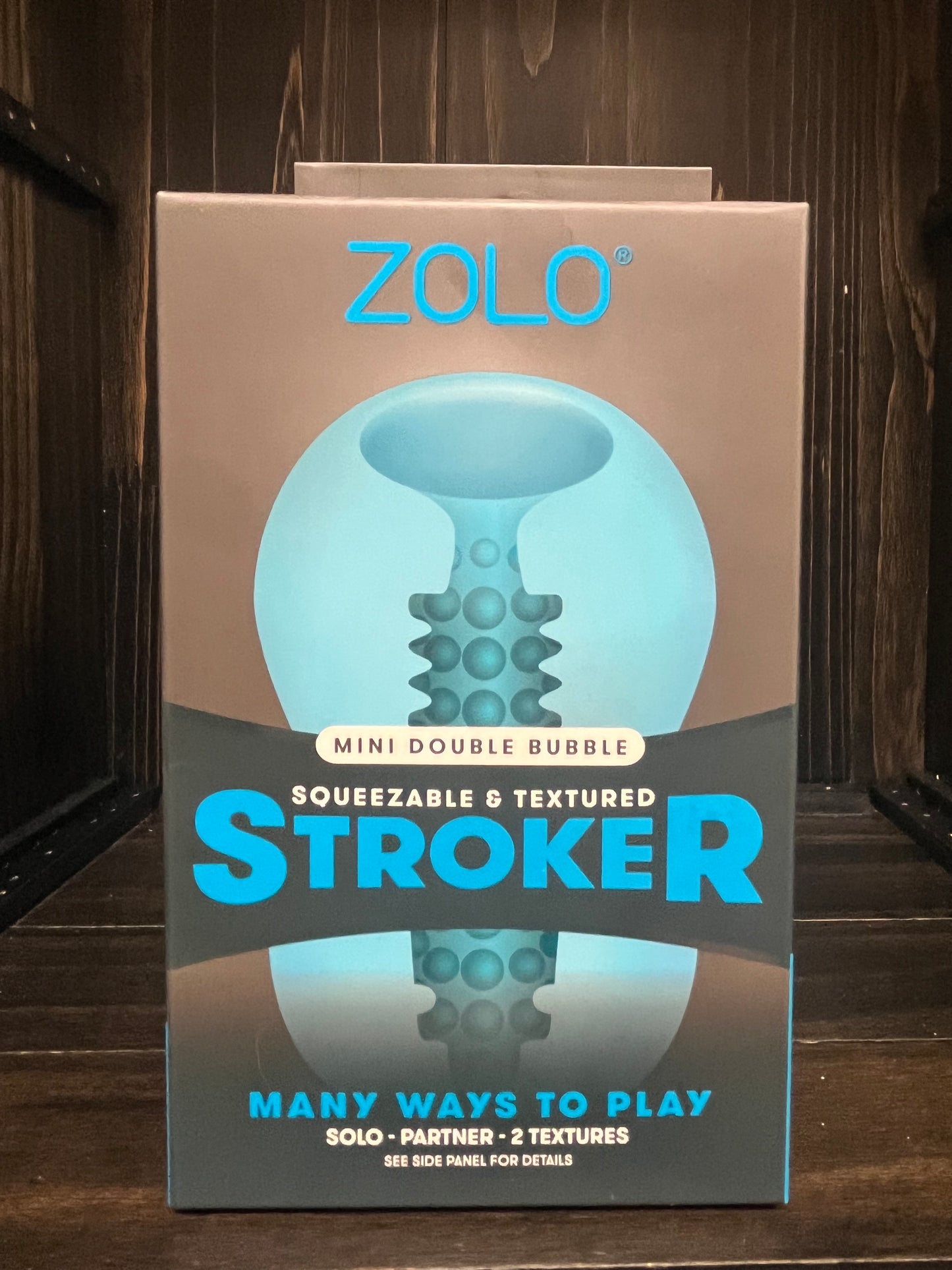 Zolo Mini Double Bubble Stroker in Blue
