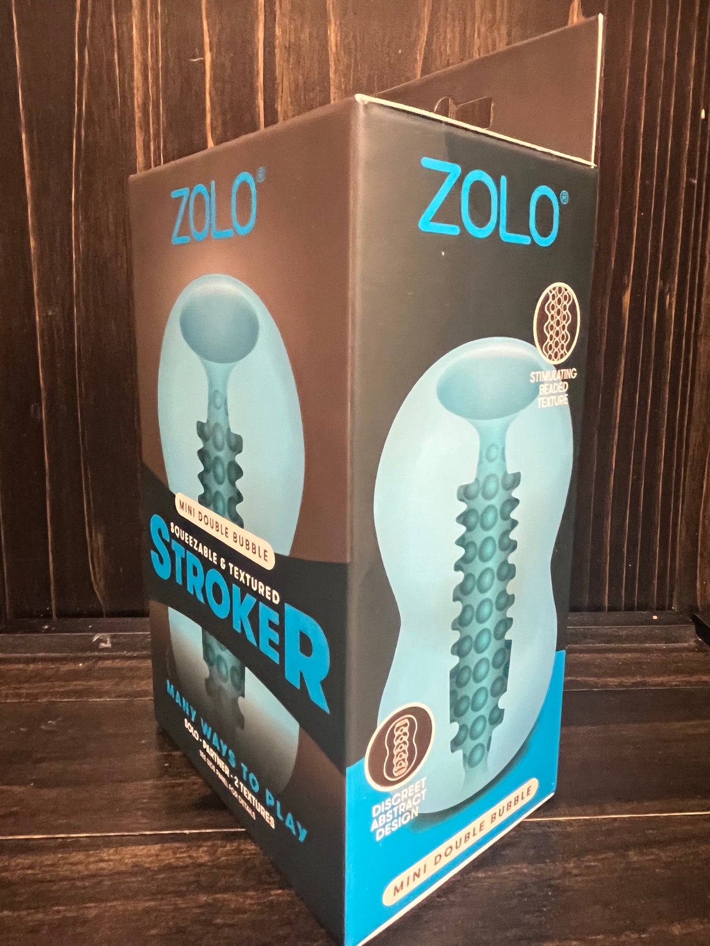 Zolo Mini Double Bubble Stroker in Blue