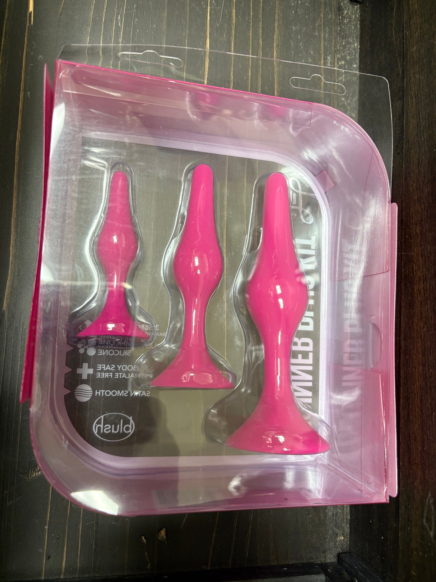 Luxe Beginner Silicone Butt Plug Kit