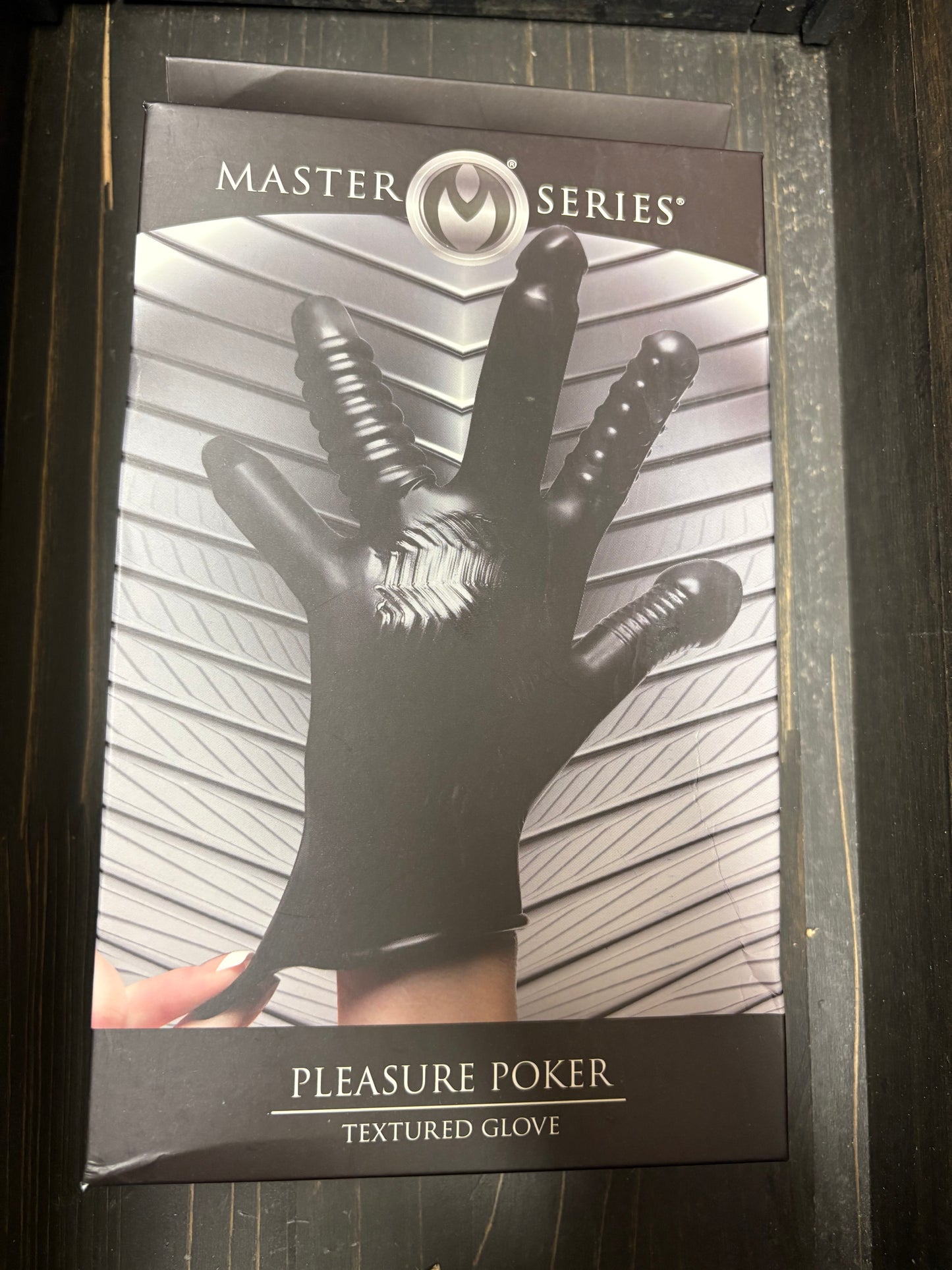 Pleasure Poker Textured Stimulation Glove