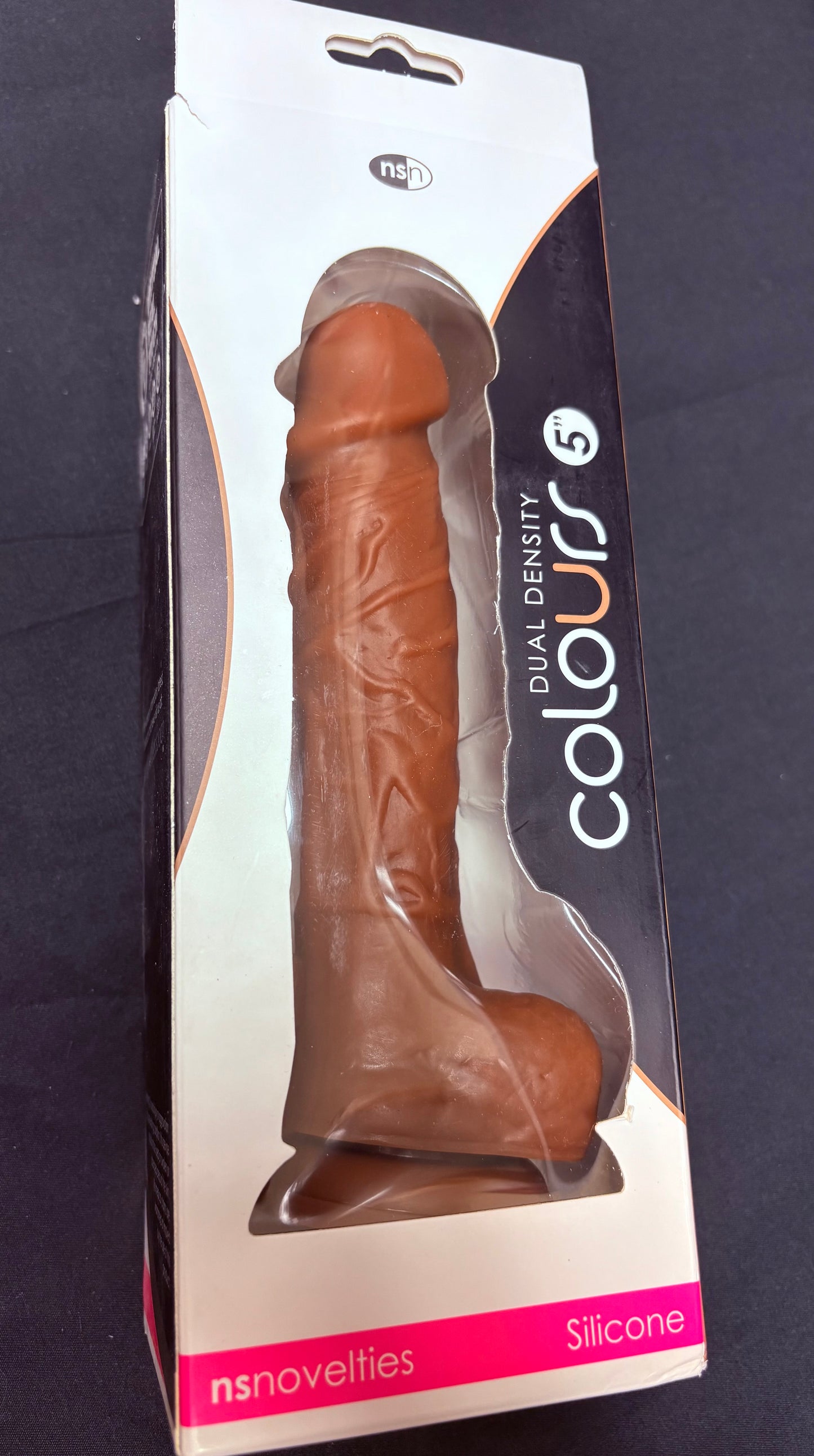 Colors 5 Inch Dual-Density Silicone Dildo