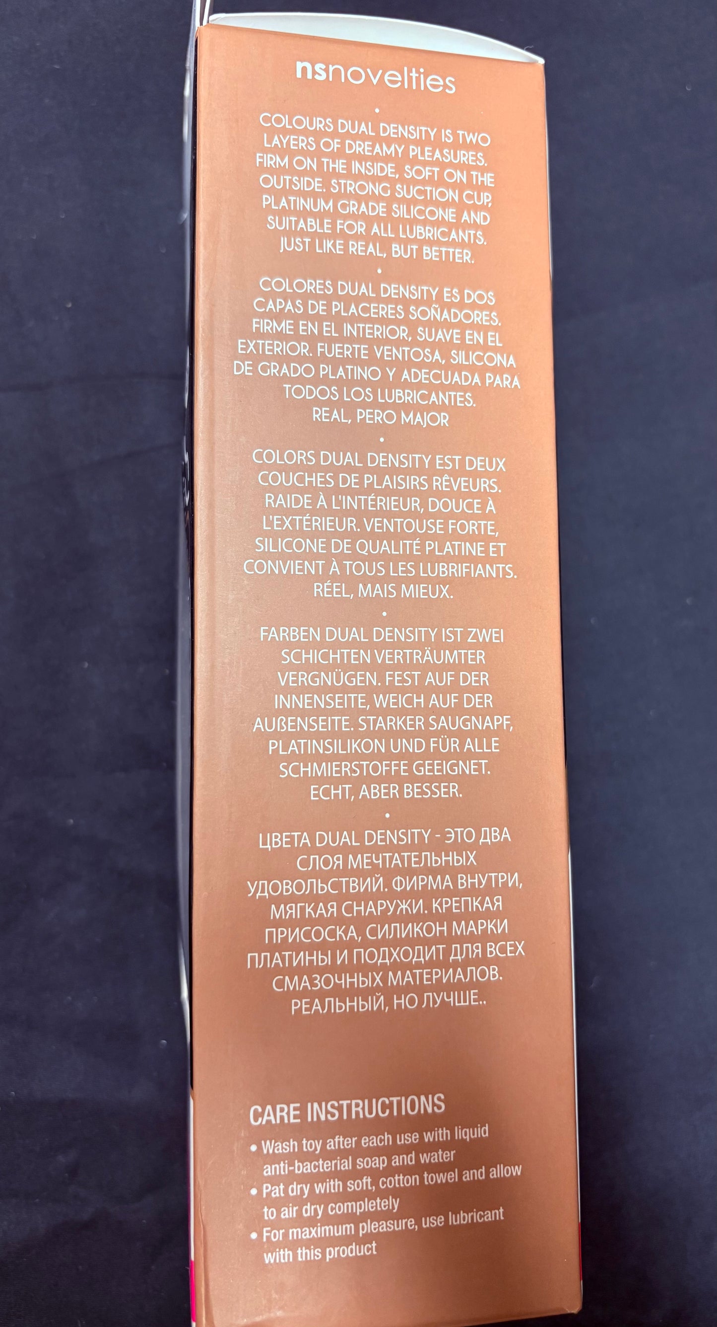 Colors 5 Inch Dual-Density Silicone Dildo