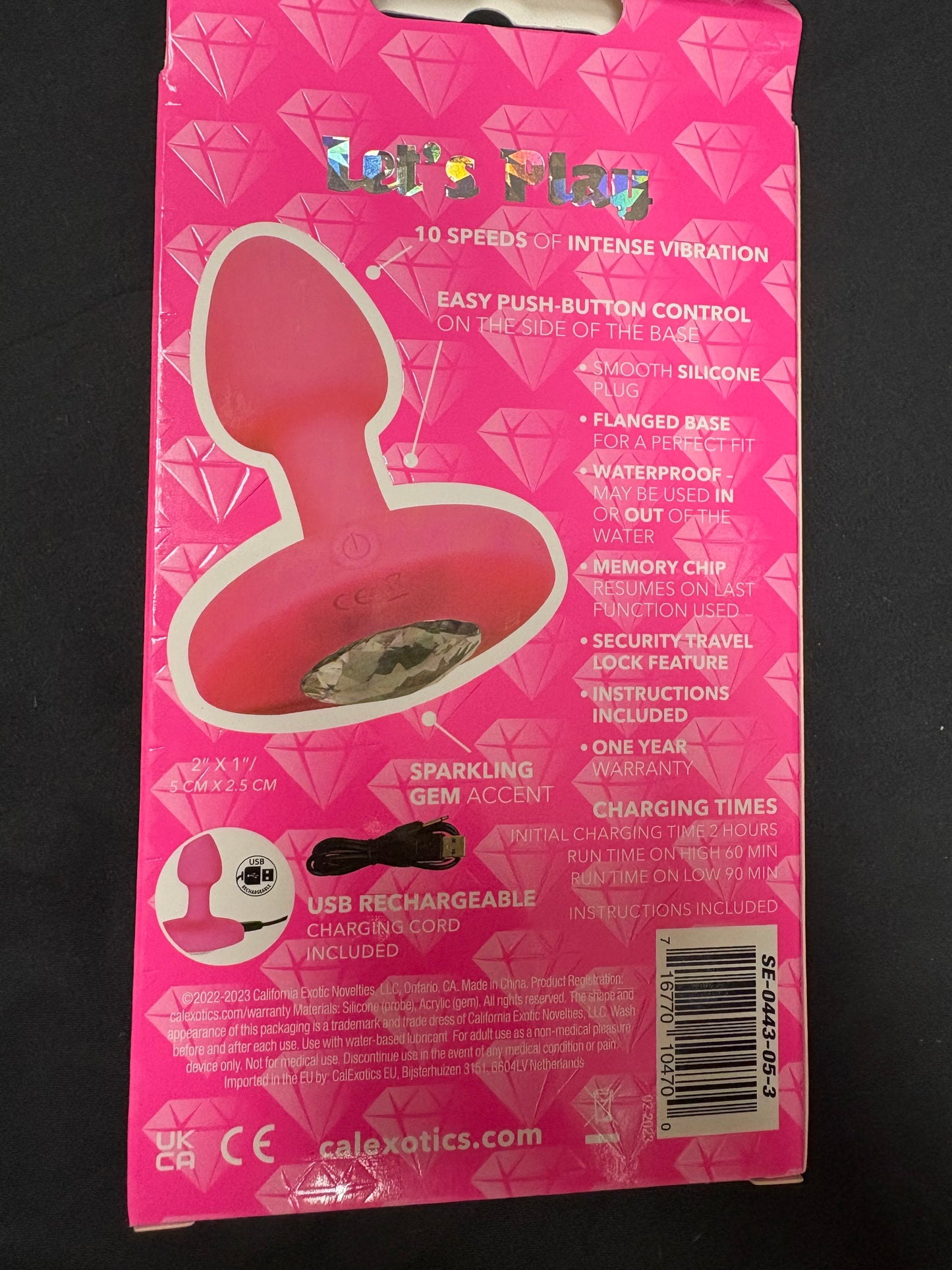 Cheeky Gems Small Vibrating Probe