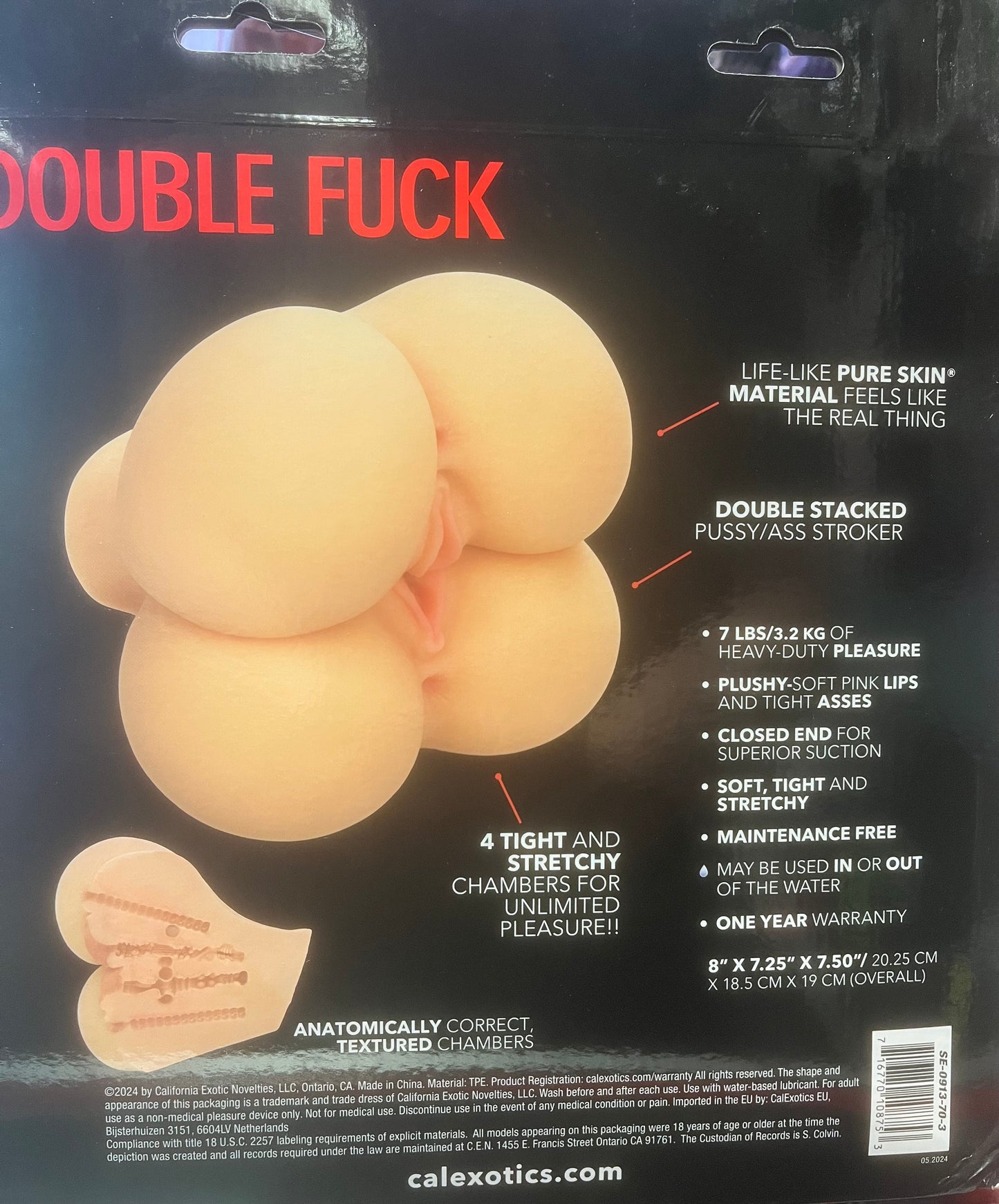 Stroke It Double F*ck Stacked Pussy & Ass