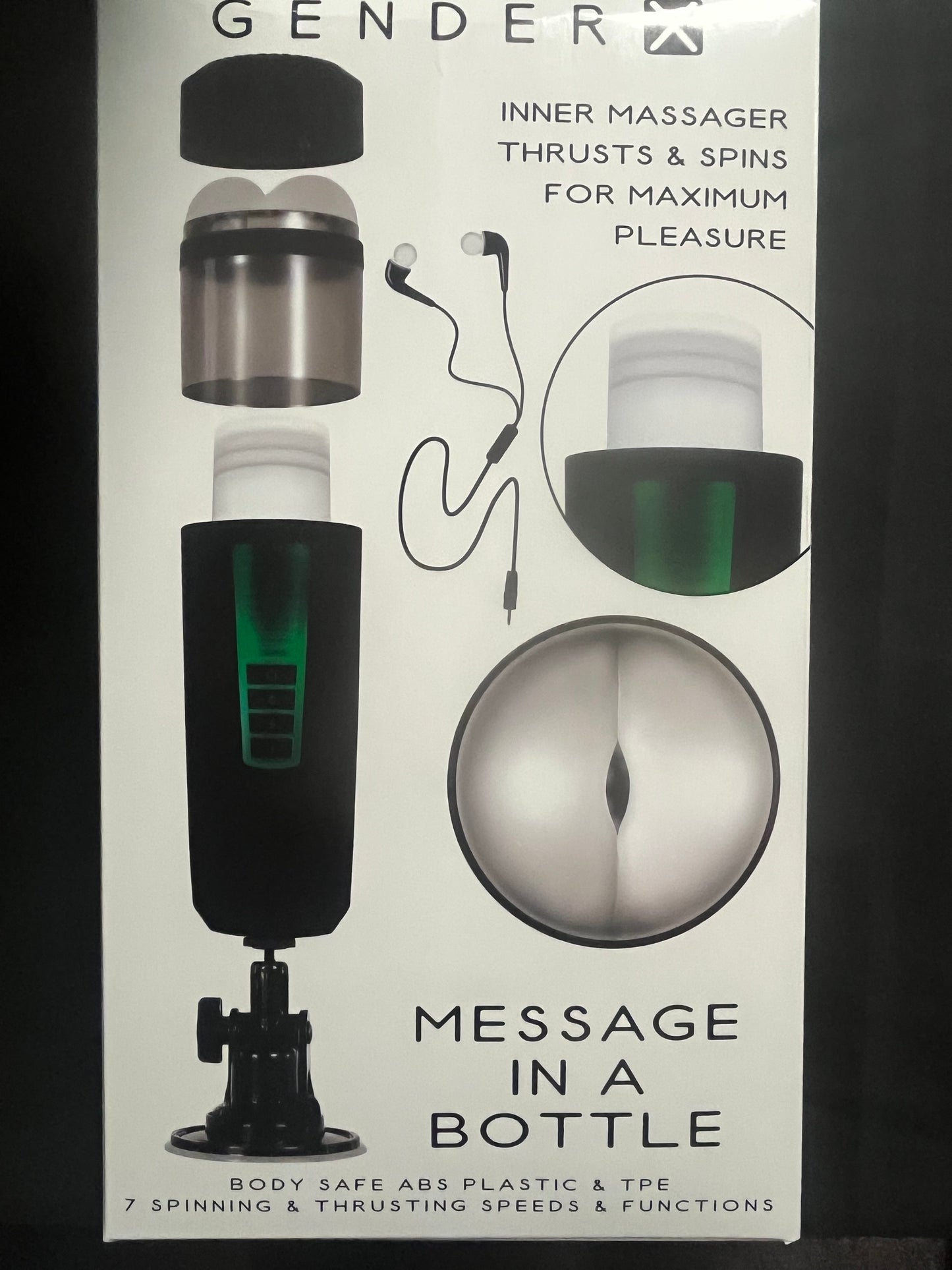 Gender X Message In A Bottle Auto Stroker