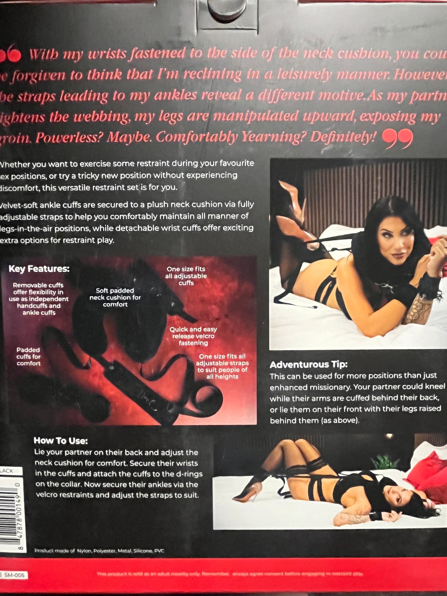 Sei Mio Comfortably In Control Restraint System by Creative Conceptions