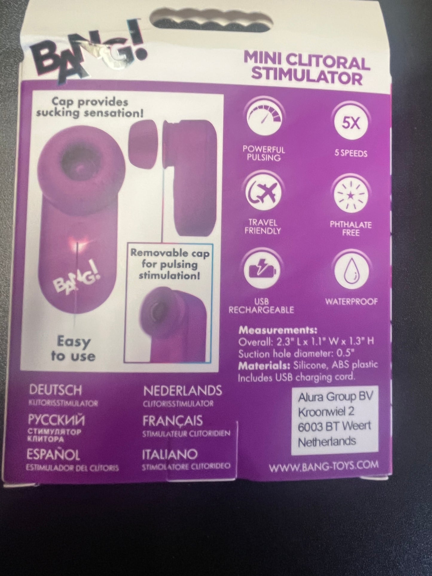 Bang! Mini Clitoral Stimulator