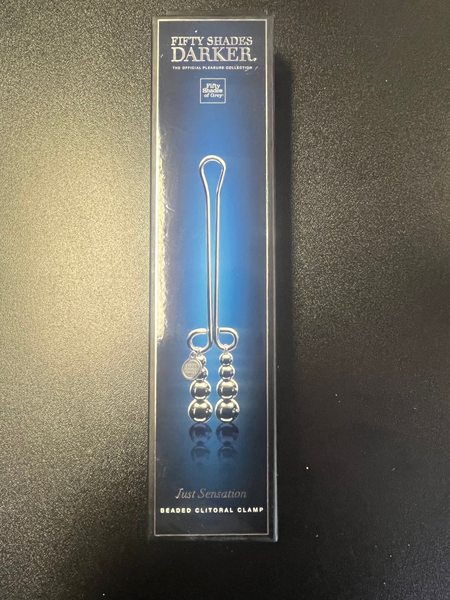 50 Shades Darker Just Sensation Beaded Clitoral Clamp