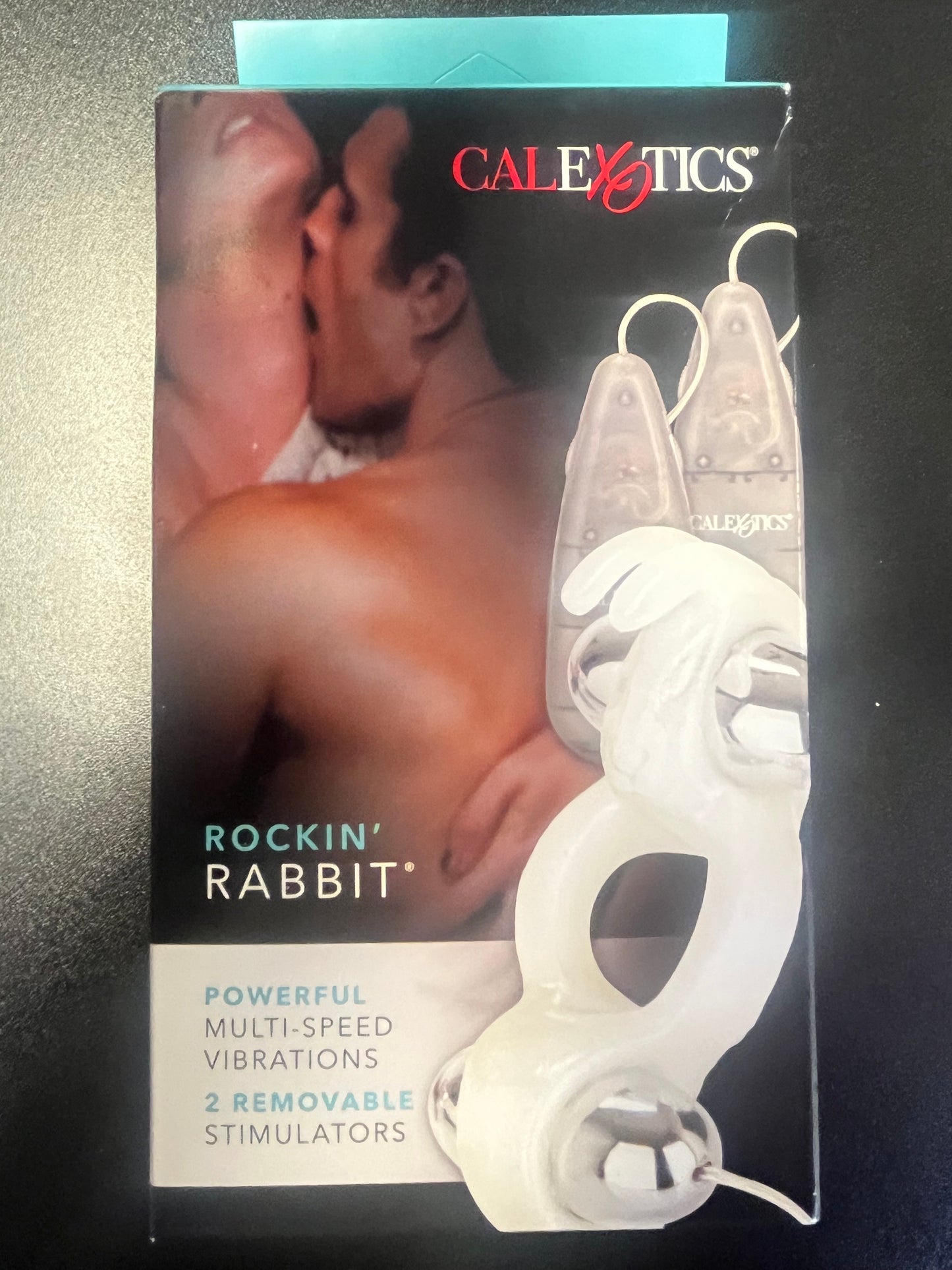 CalExotics Rockin Rabbit Vibrating Cock Ring