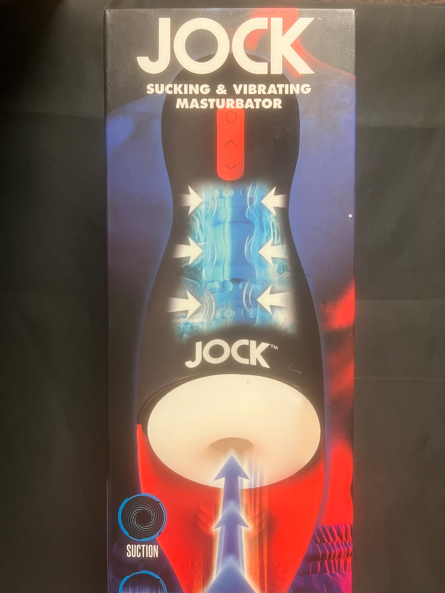 XR- Brands Jock Sucking & Vibrating Masturbator