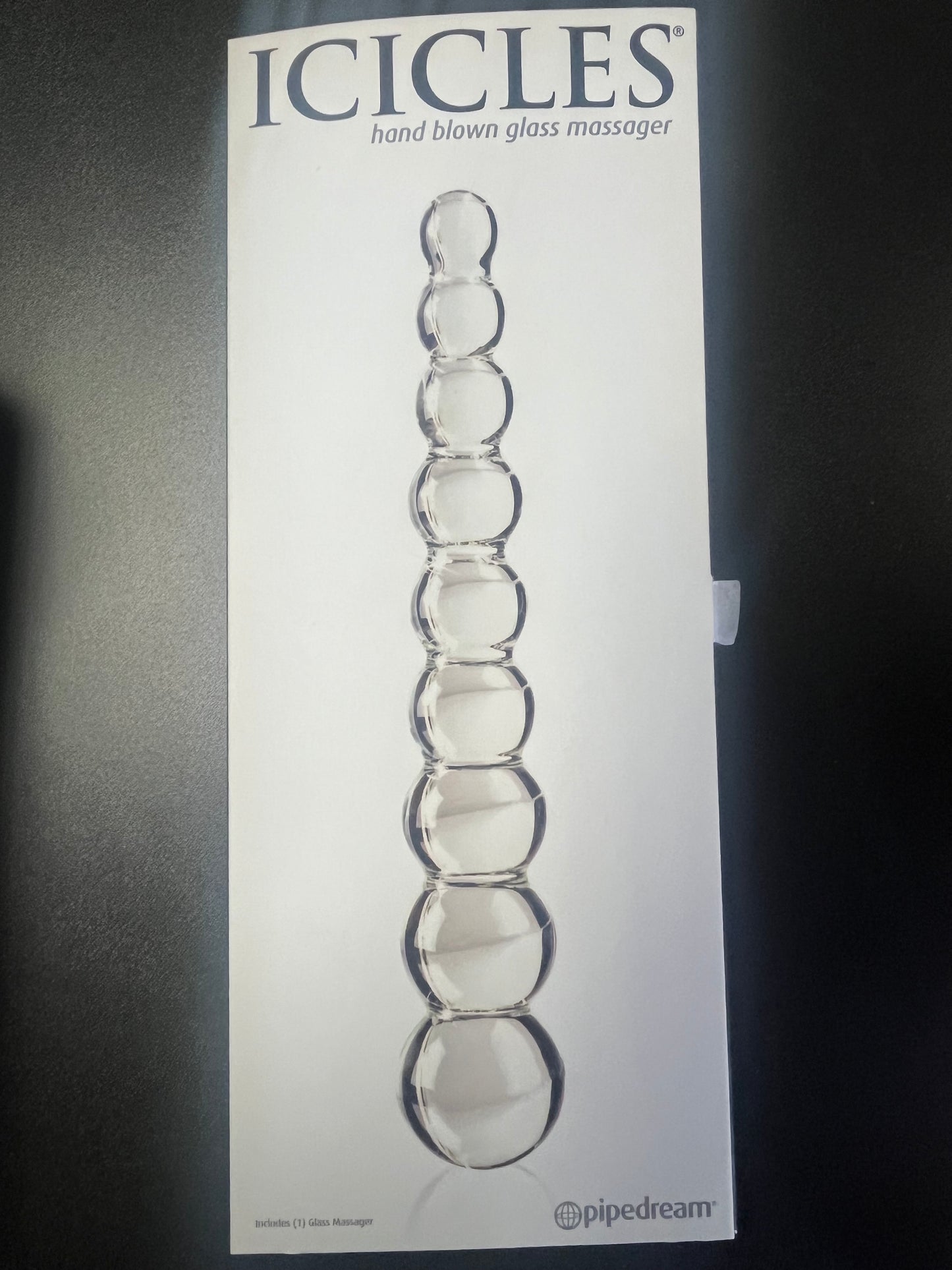 Pipedeam Icicles No. 02 Glass Dildo