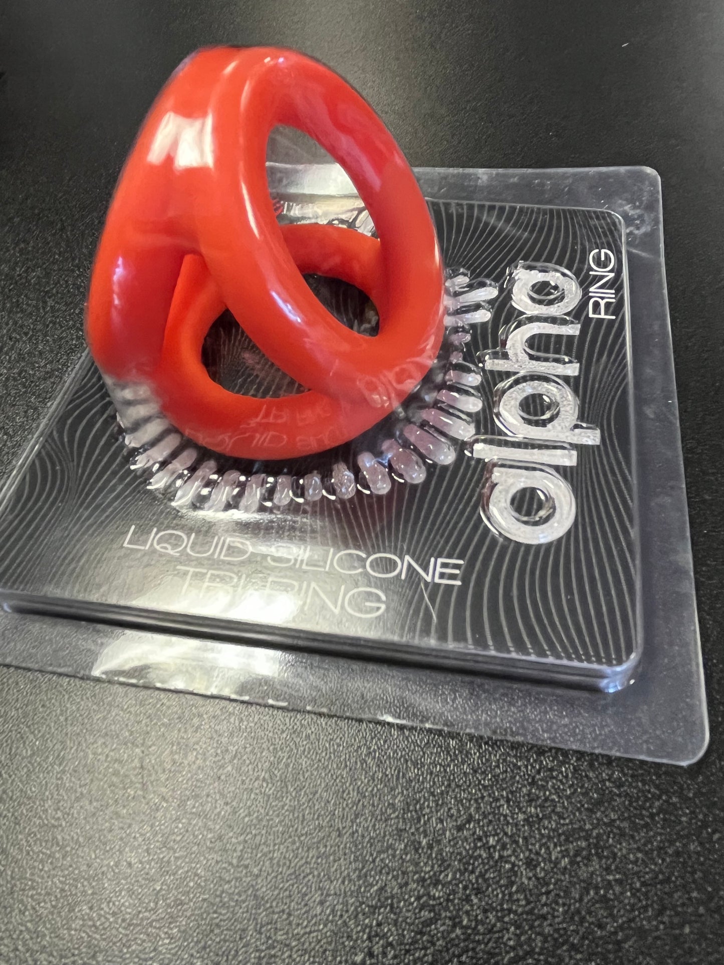 CalExotics Alpha Liquid Silicone Tri-Ring