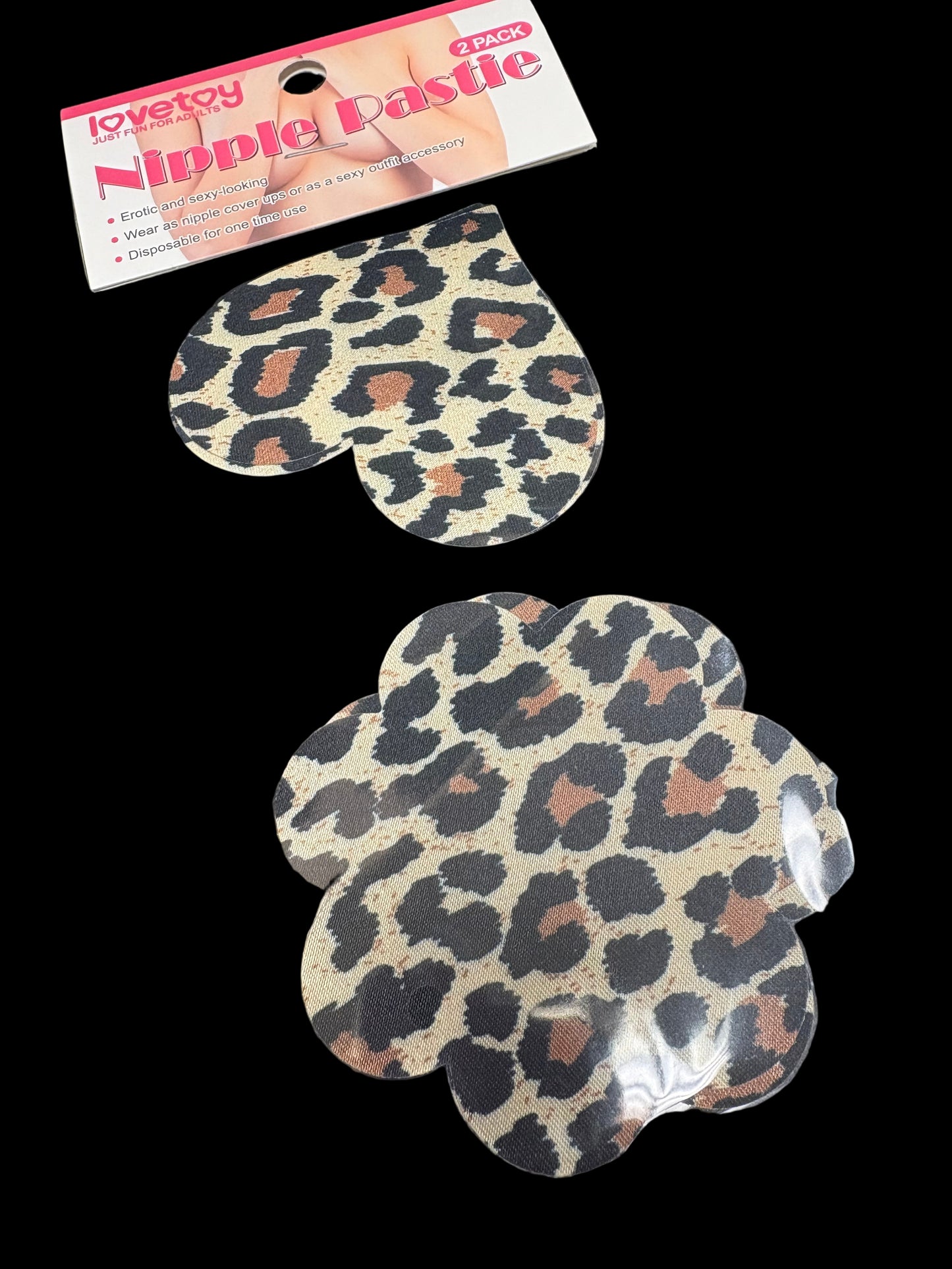 LoveToy Leopard Sexy Nipple Pasties (2 Pack)