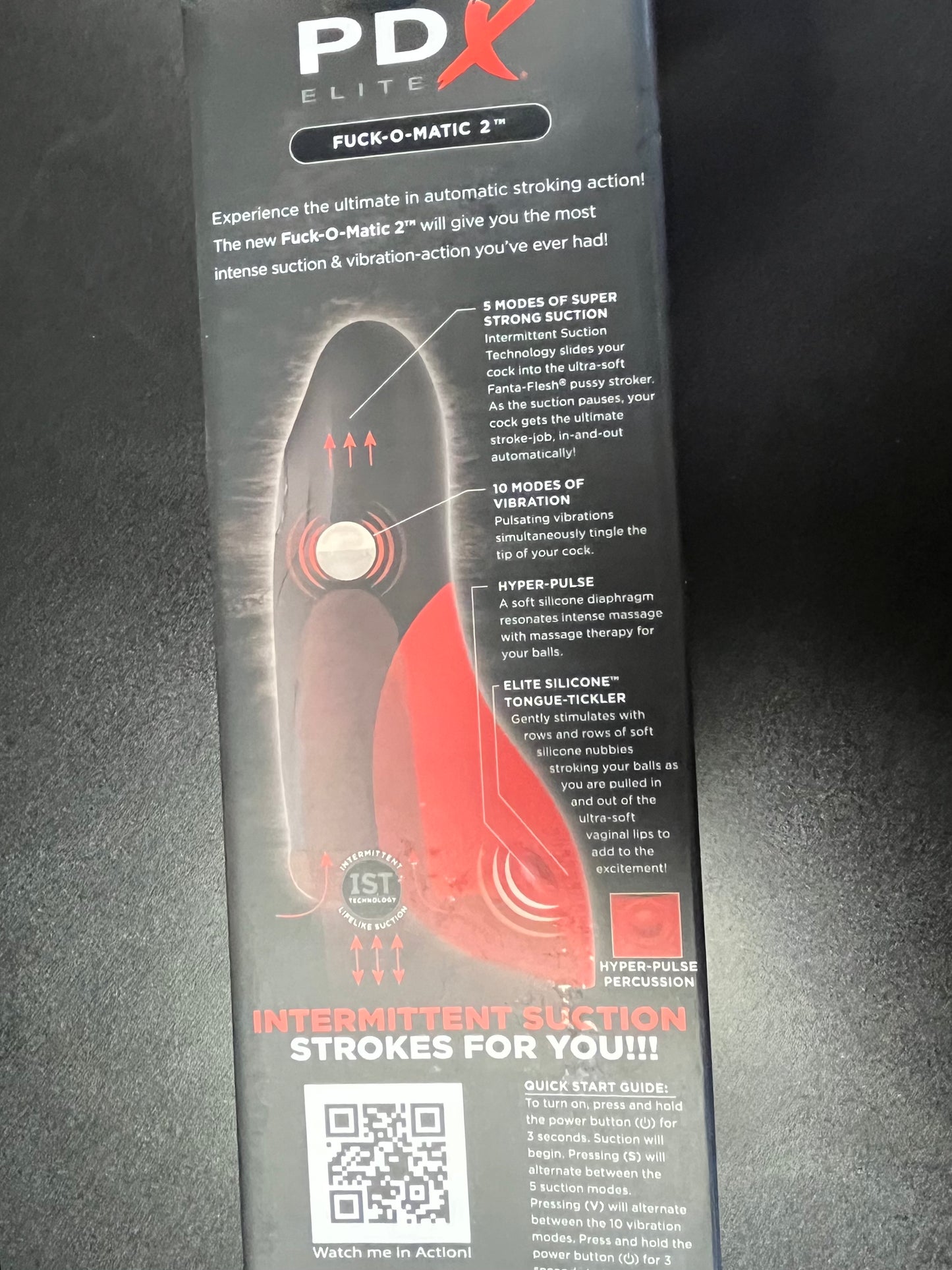 PDX Elite F**k-O-Matic 2 Ultra Suction Stroker