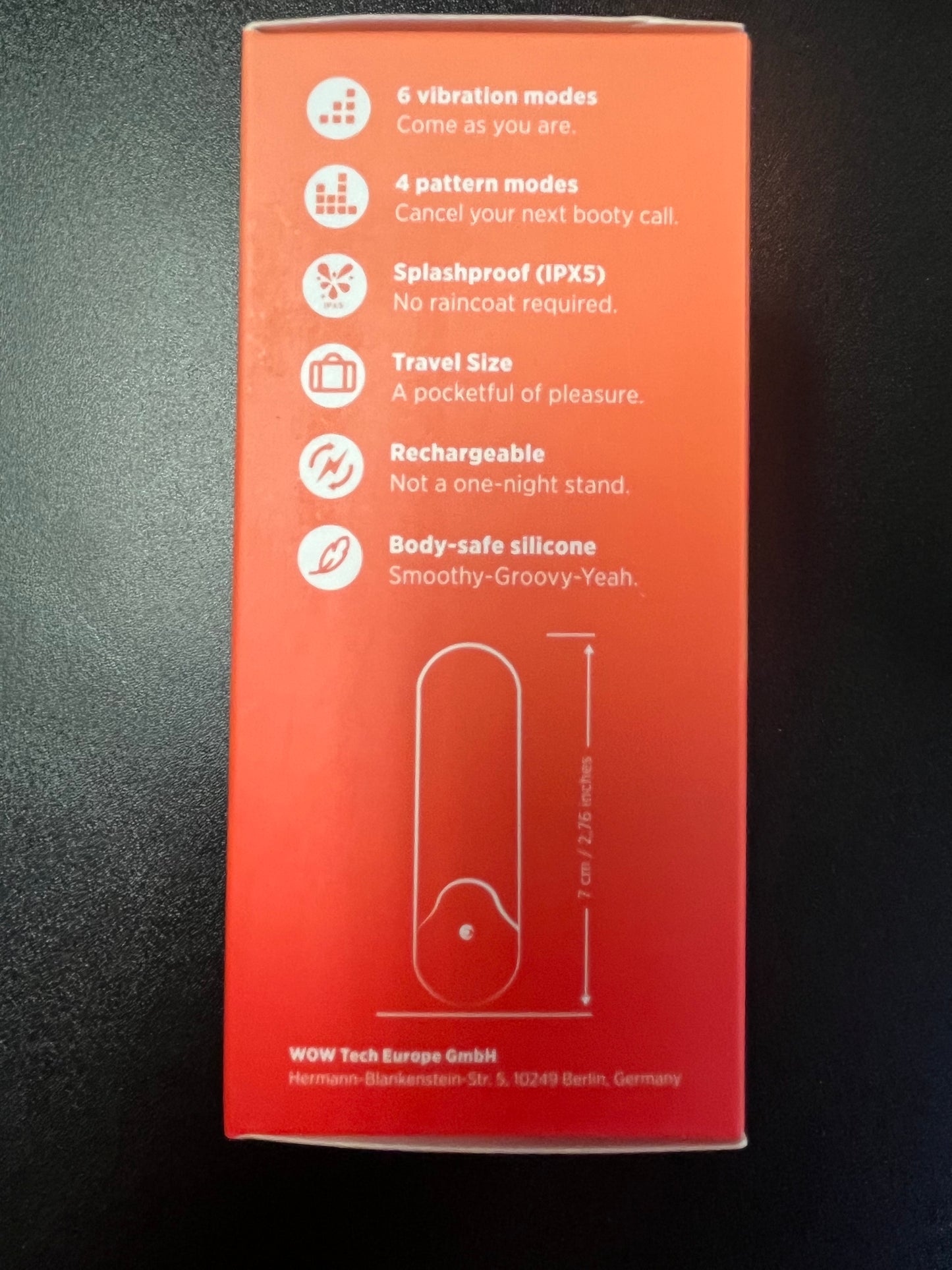 Romp Riot Bullet Vibe Orange