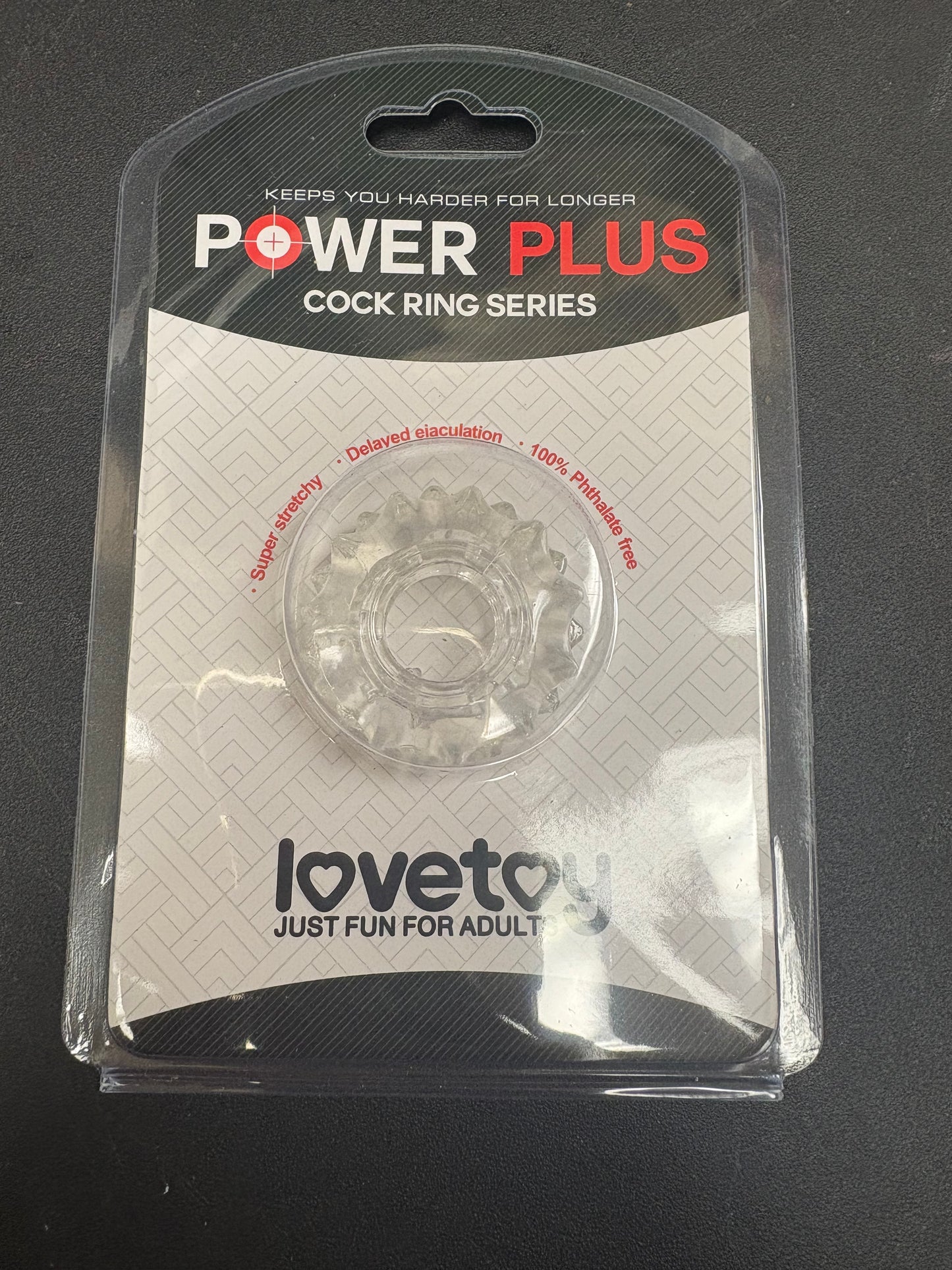 LoveToy Power Plus Cock Ring Series