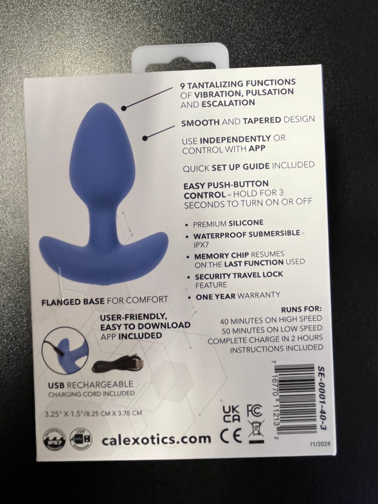CalExotics Connect App Controlled Tapered Probe