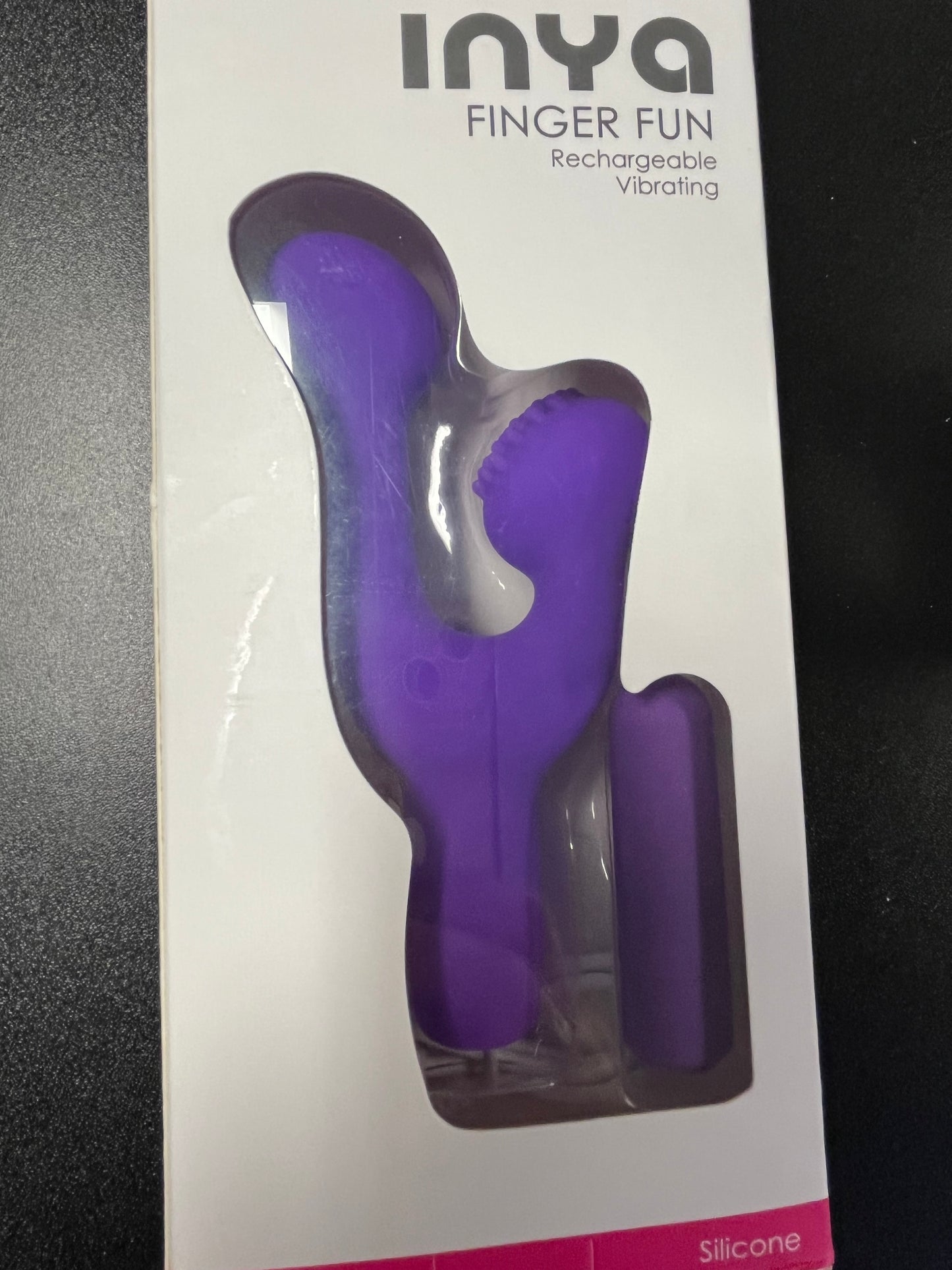 Inya Finger Fun Rechargeable Vibe in Purple
