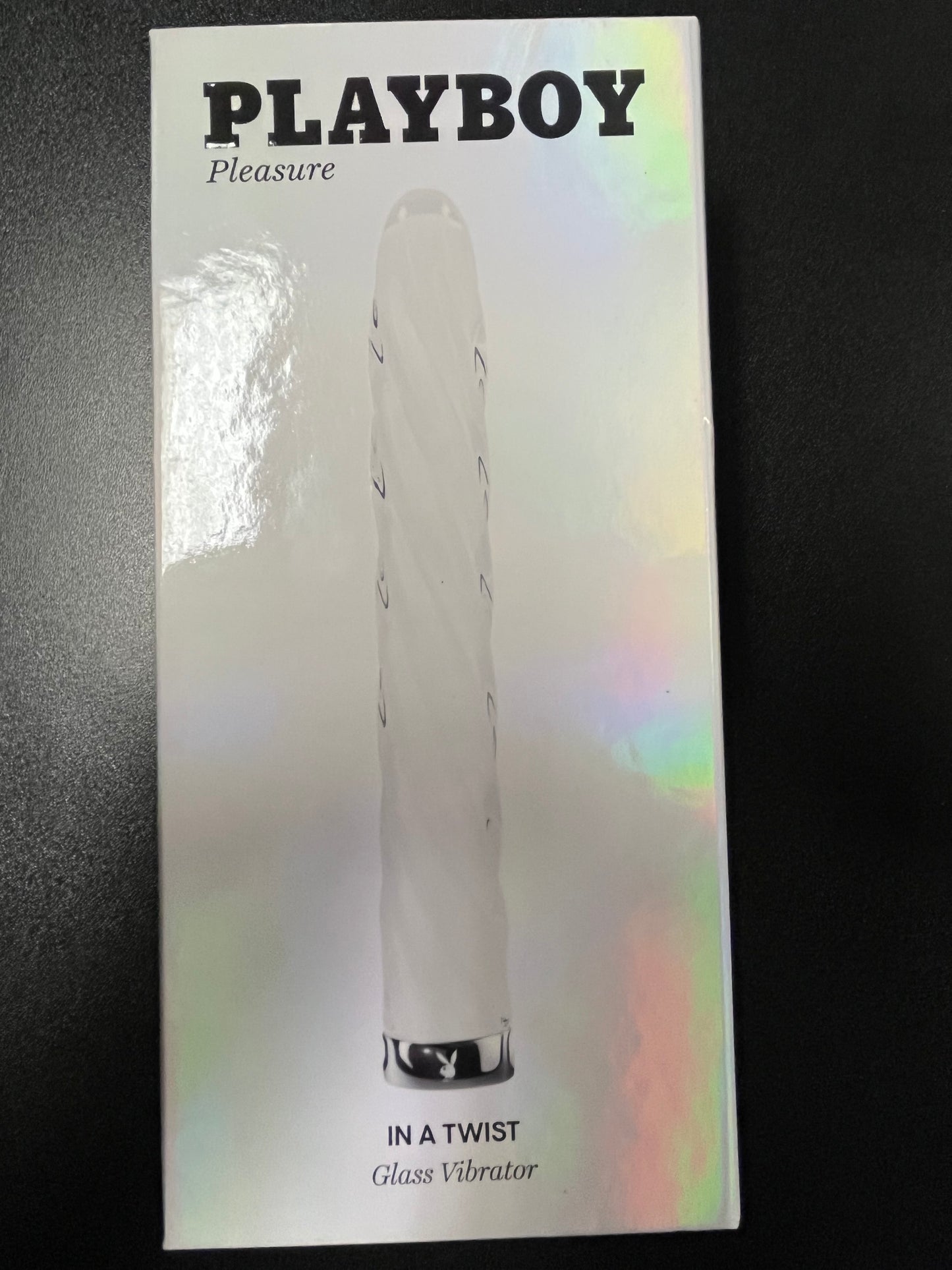 Playboy Playboy Pleasure In A Twist Glass Vibe
