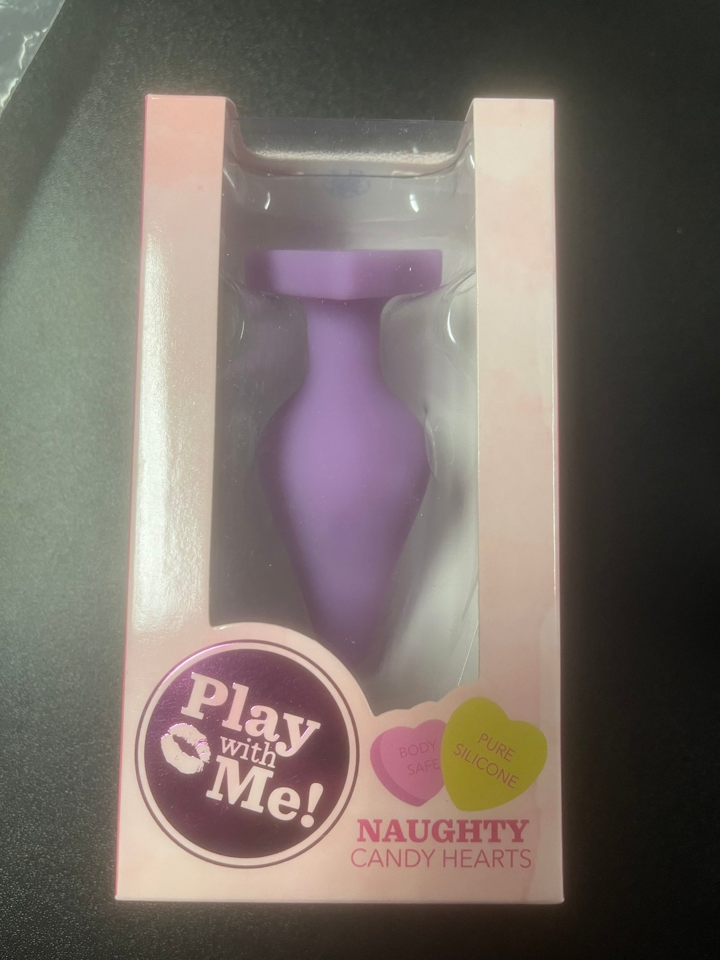 Candy Hearts Do Me Now Small Butt Plug