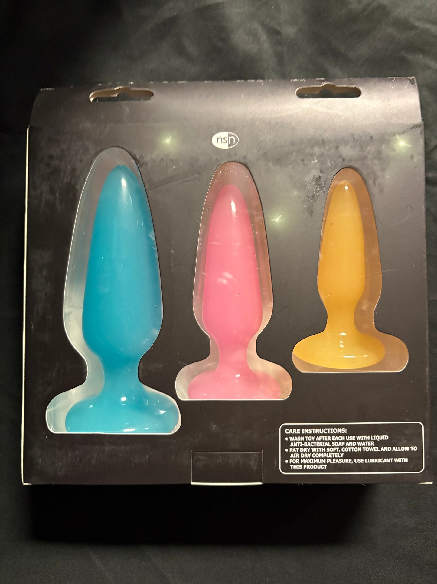 Firefly Pleasure Plugs Trainer Kit in Glow In the Dark