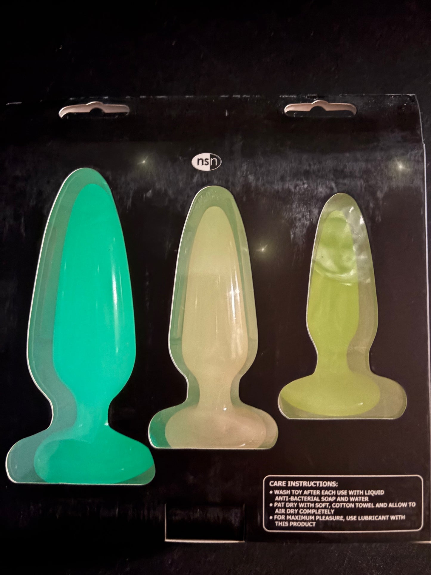 Firefly Pleasure Plugs Trainer Kit in Glow In the Dark