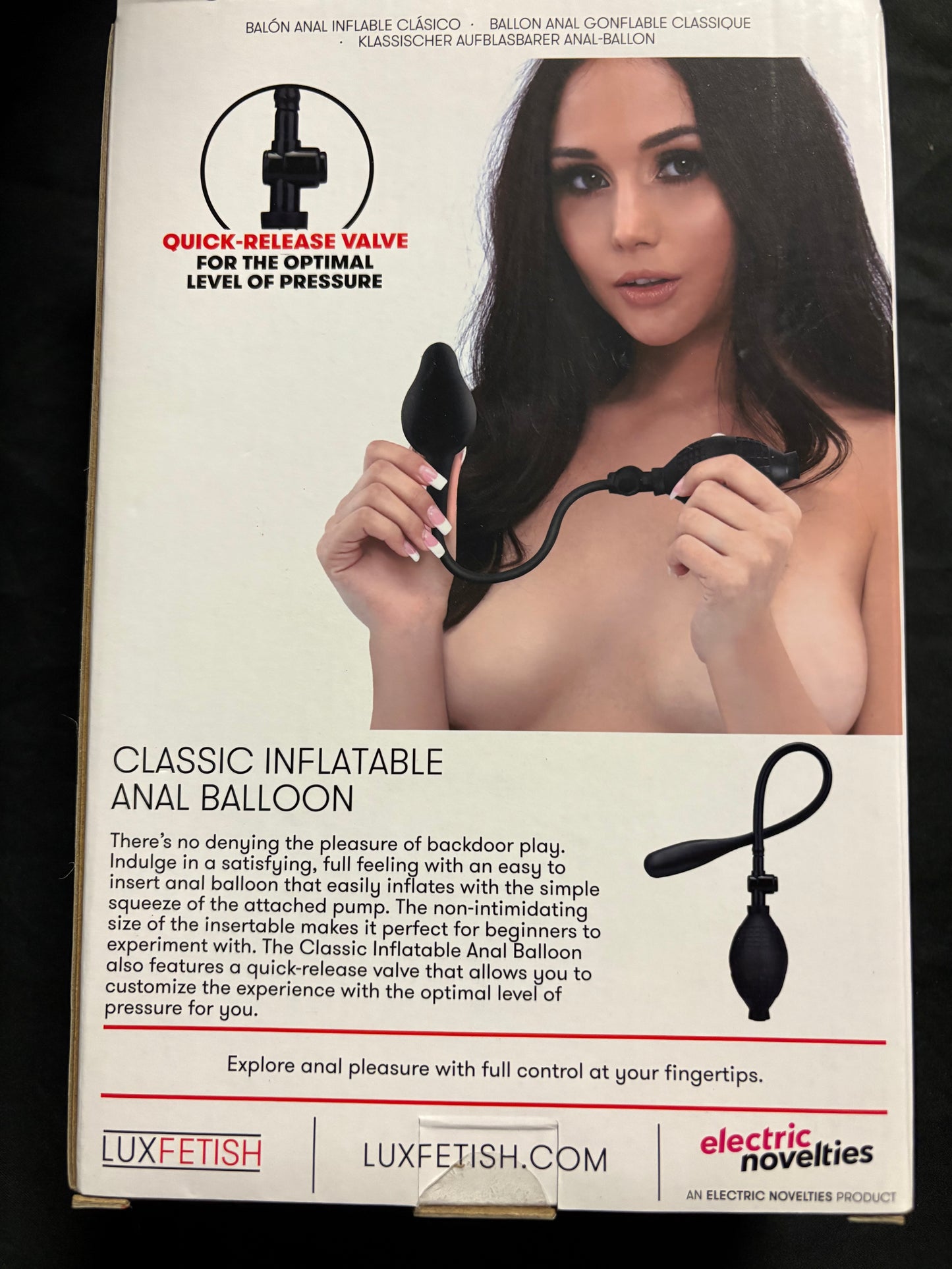 Luxfetish Classic Inflatable Anal Balloon