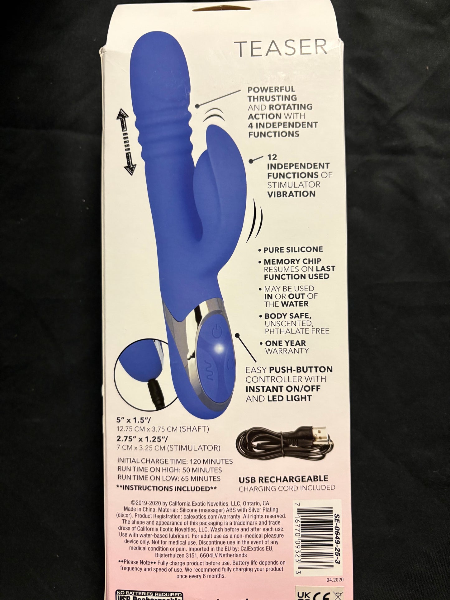 Calexotics Enchanted Teaser Thrusting Rabbit Vibe