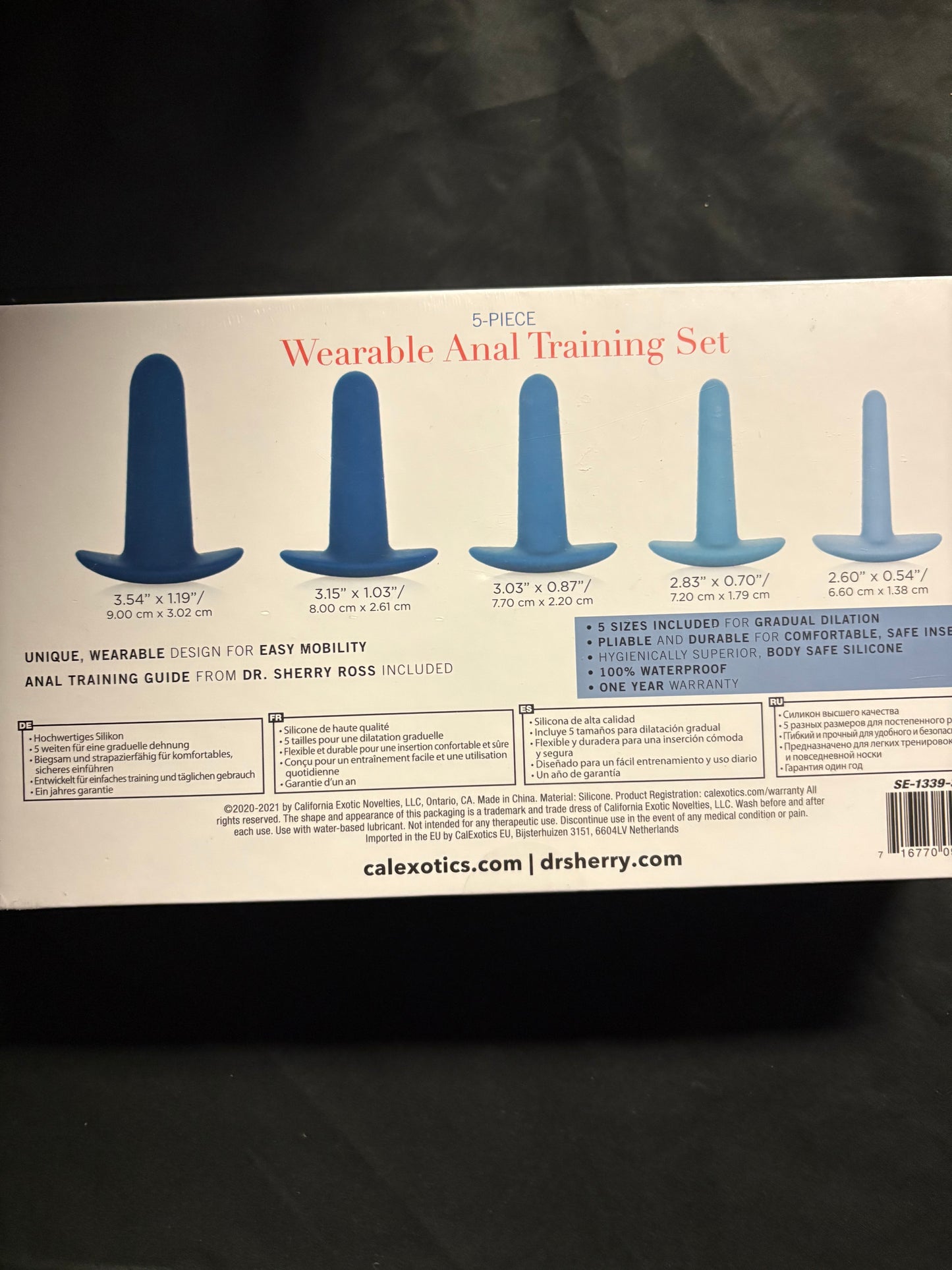 They-Ology 5 Piece Wearable Anal Training Set