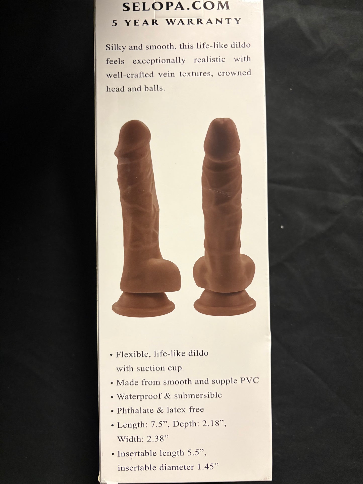 Selopa 6 Inch Dildo Suction Cup Base